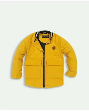 Brooks Brothers Boys Lightweight Quilted Jacket Gold Brooks Brothers