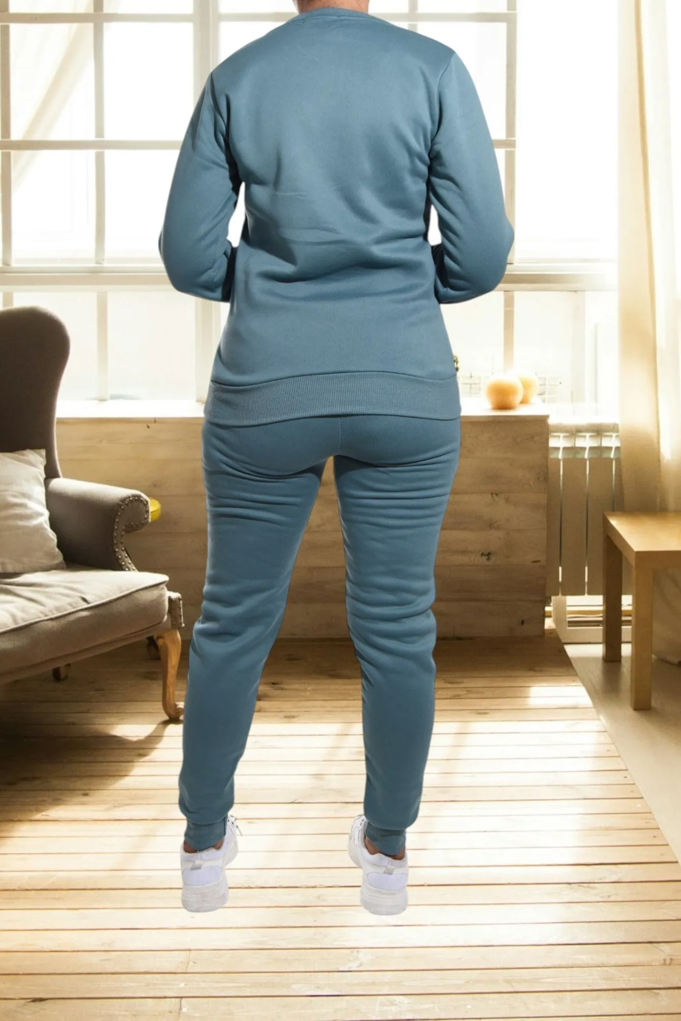 California Teal Fleece Tracksuit