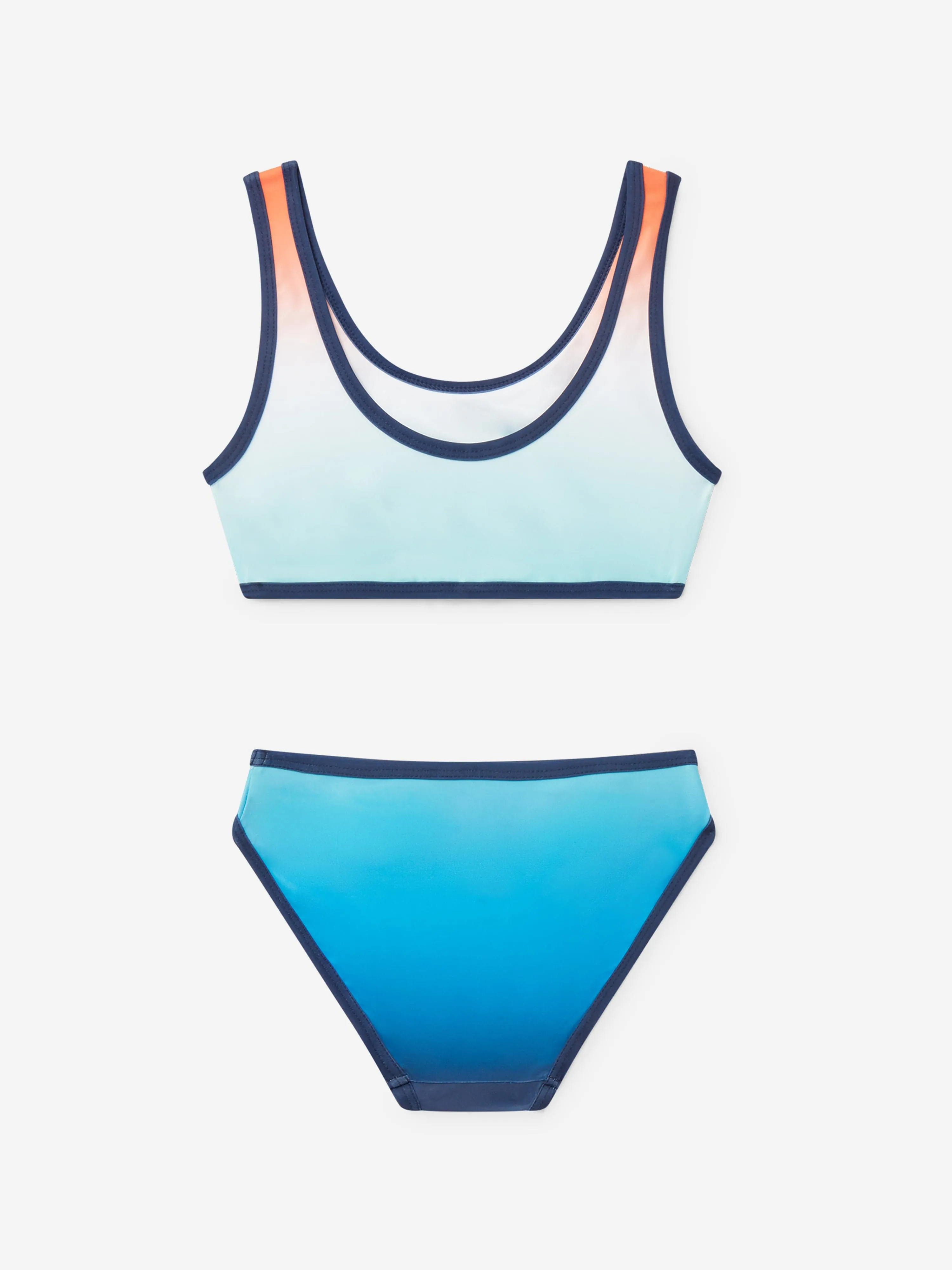 Casablanca Girls Gradient Bikini in Blue