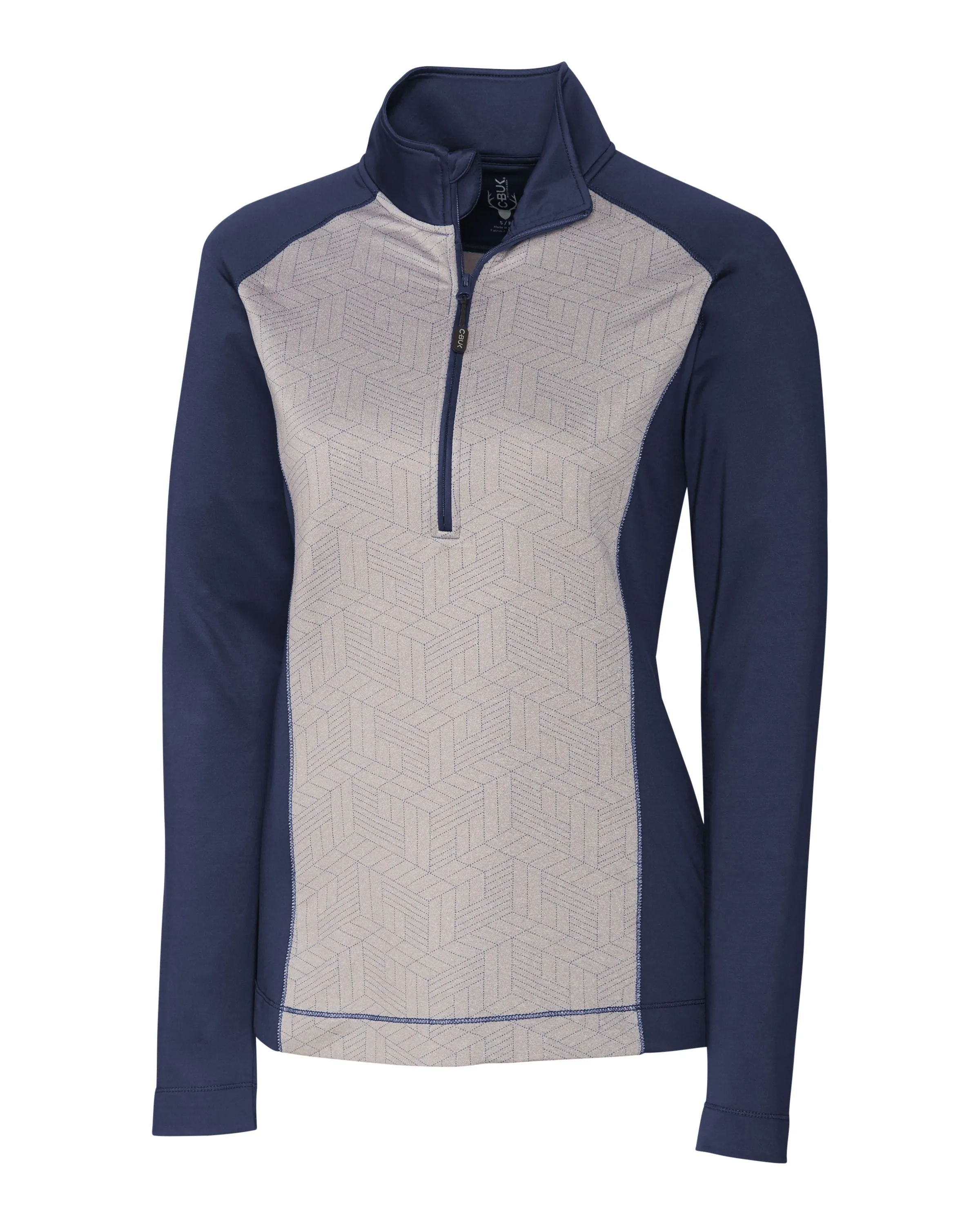 CBUK Ladies' All-Star Printed Half-Zip Jacket