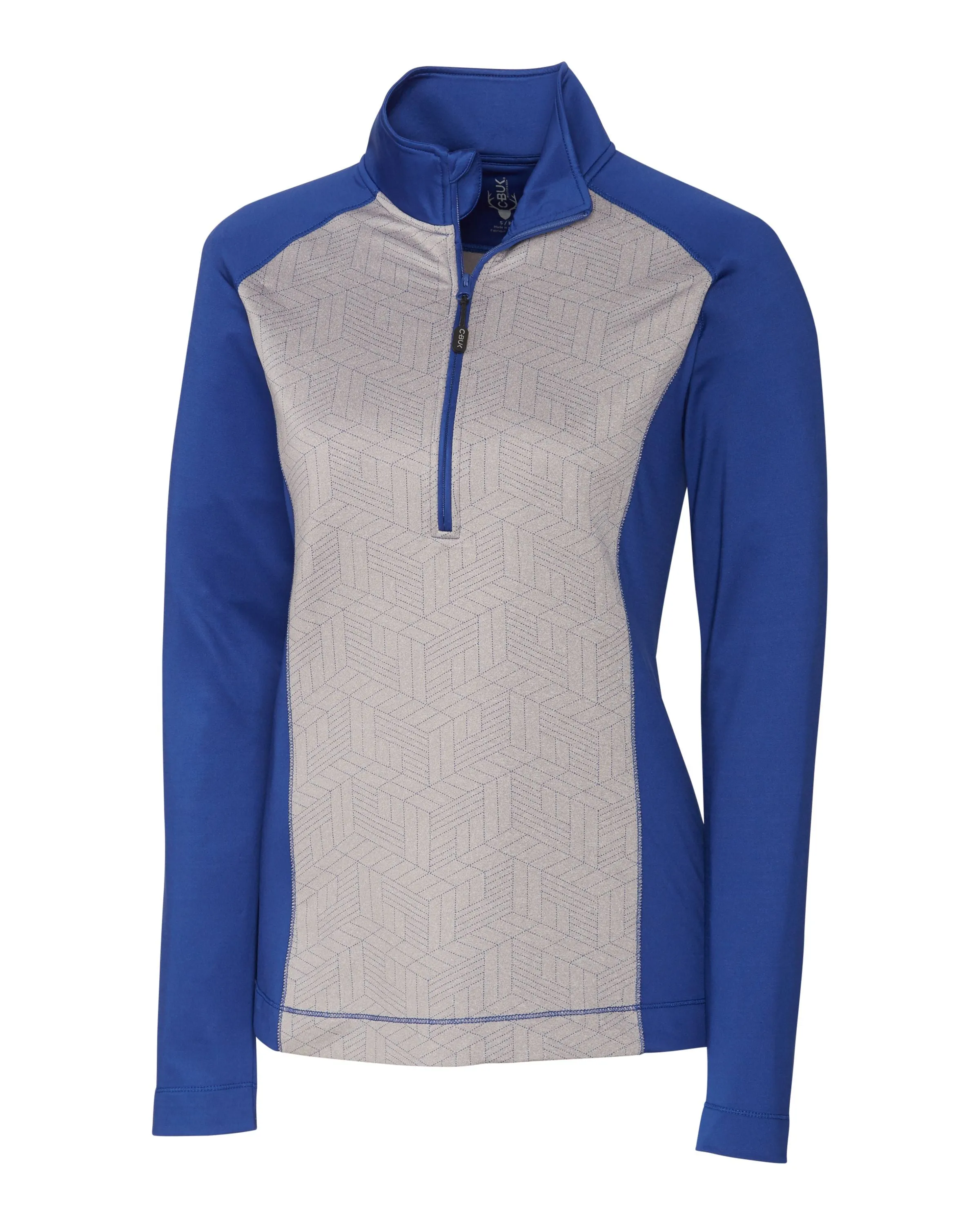 CBUK Ladies' All-Star Printed Half-Zip Jacket