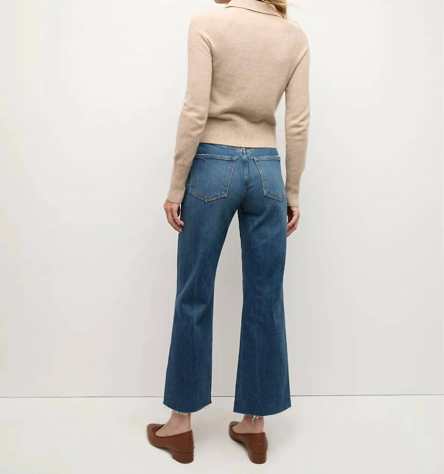 Cheshire Cashmere Cardigan In Oatmeal