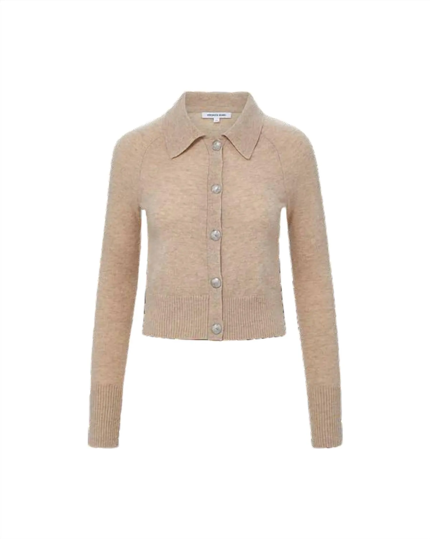 Cheshire Cashmere Cardigan In Oatmeal