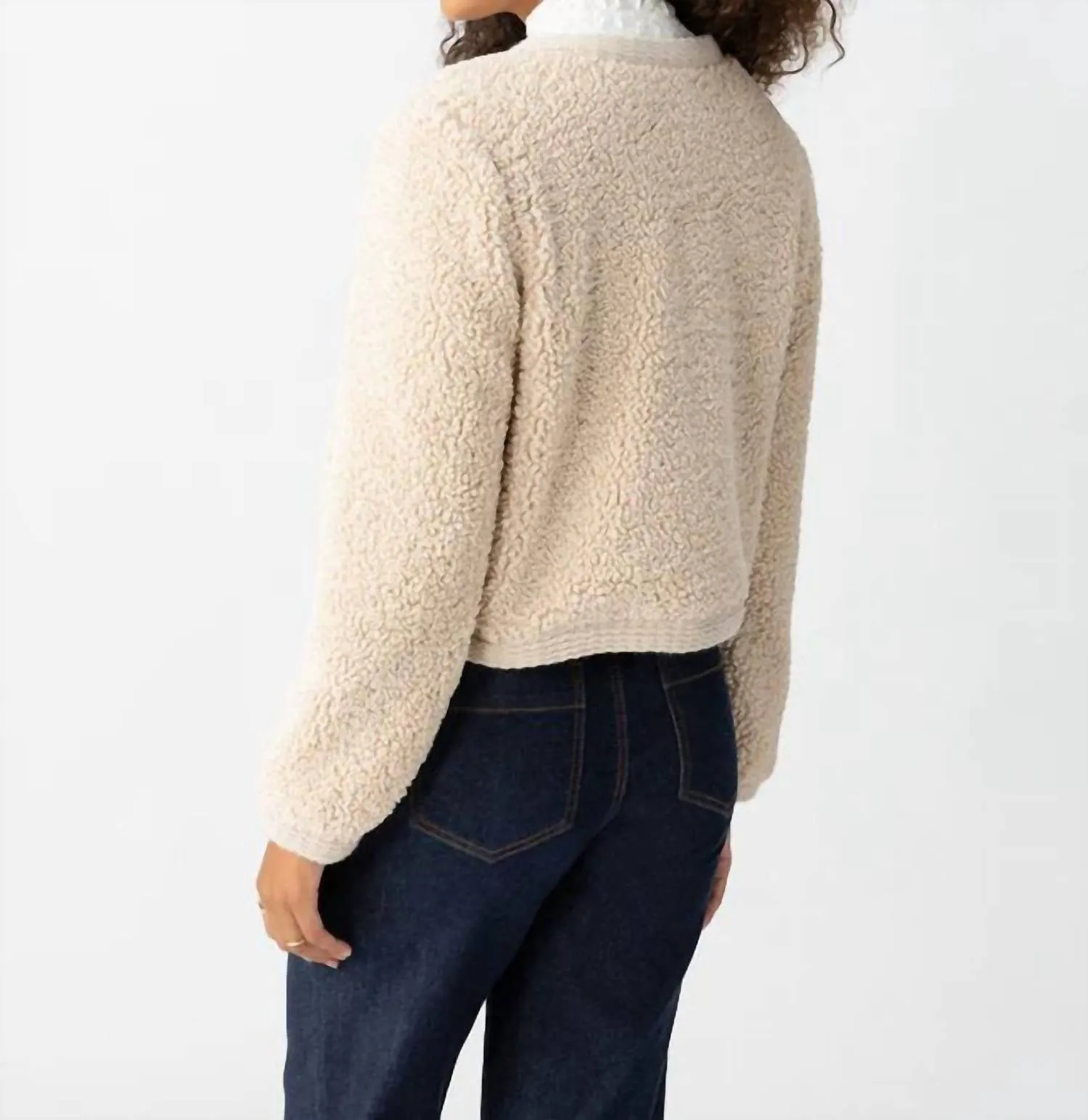 Cozy Cardigan In Cream