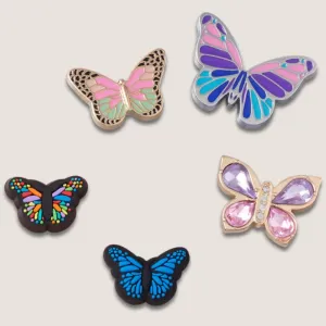 Crocs Butterfly 5 Pack Jibbitz Charms Shoes_Crocs