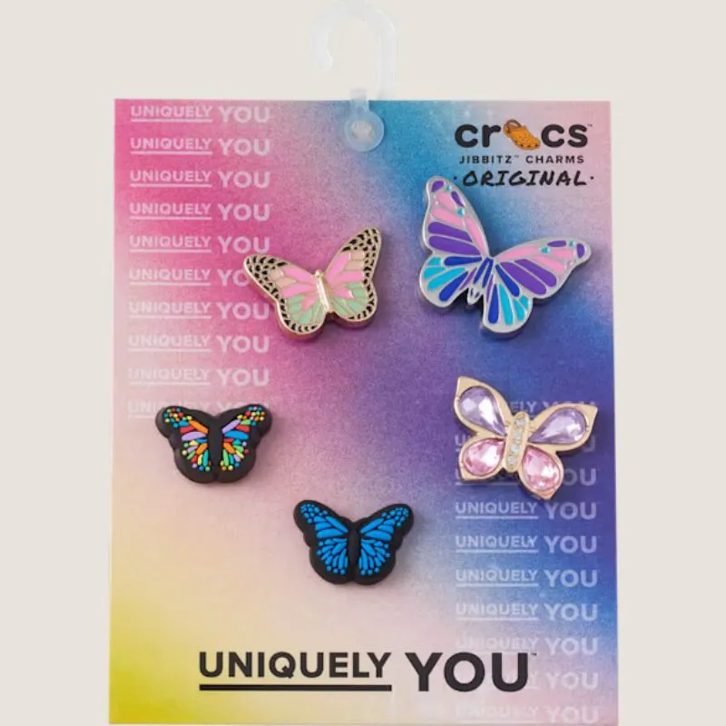 Crocs Butterfly 5 Pack Jibbitz Charms Shoes_Crocs