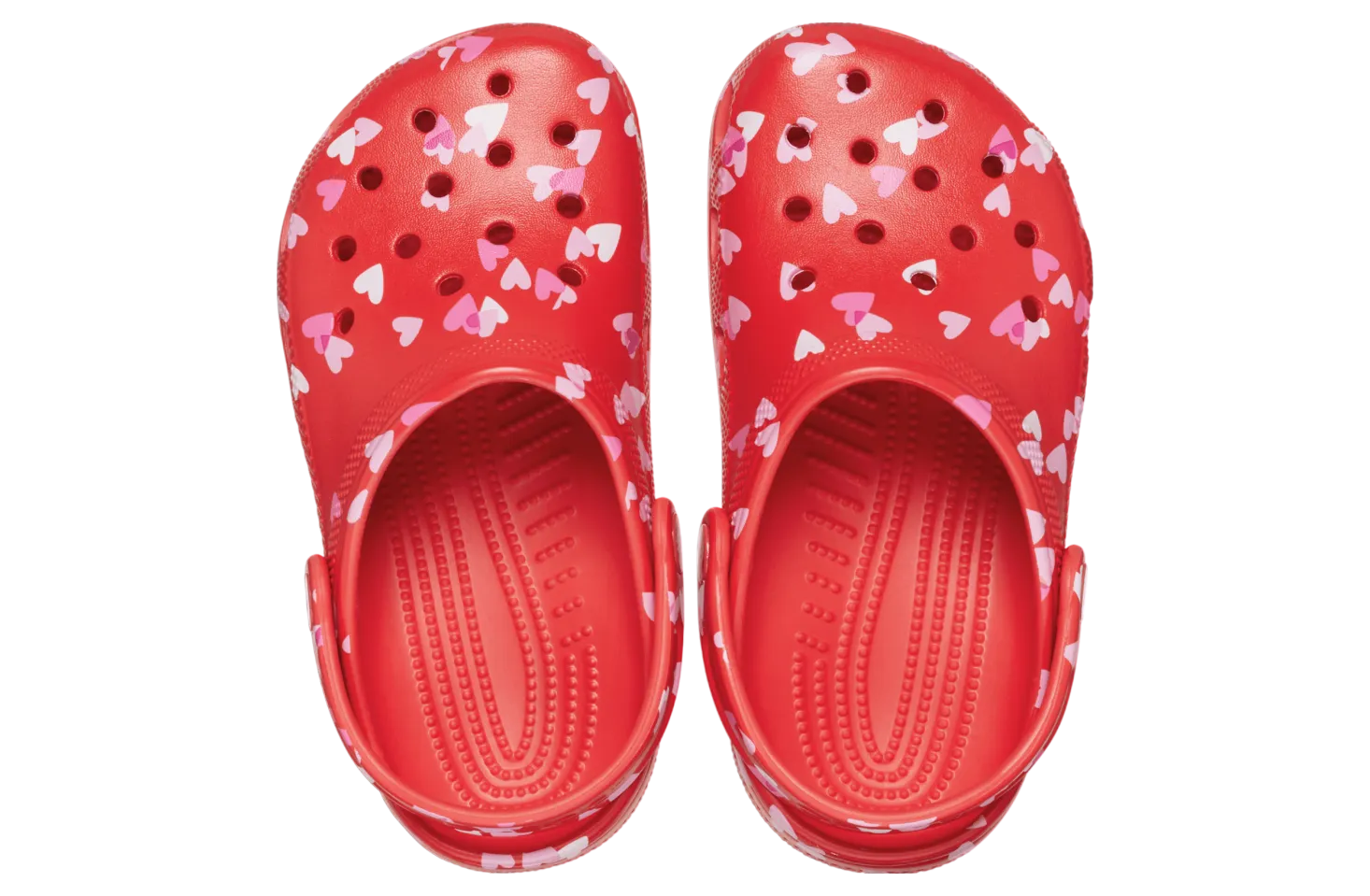 CROCS Classic Valentine's Day Hearts Clogs Crocs Shoes