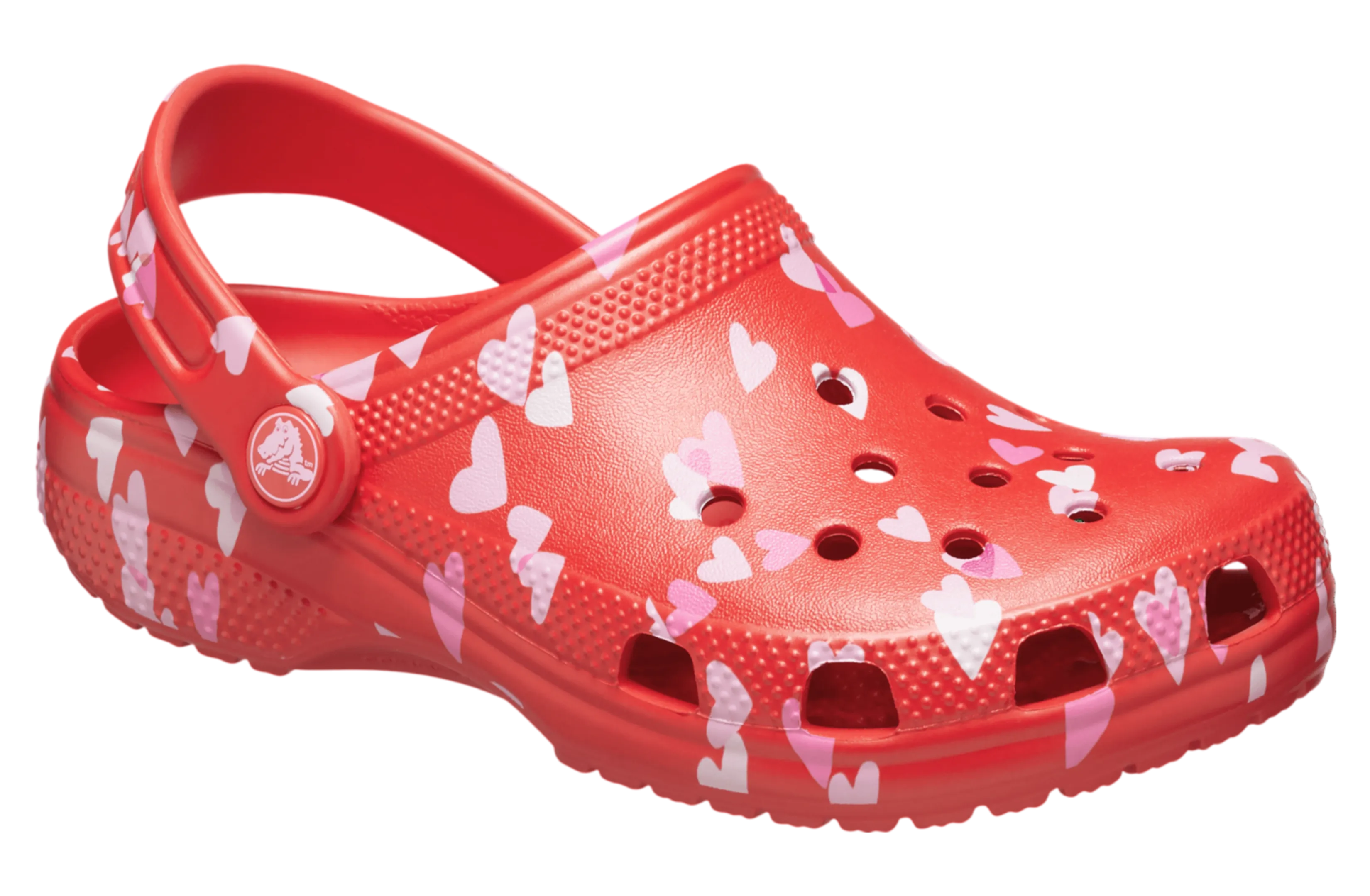 CROCS Classic Valentine's Day Hearts Clogs Crocs Shoes