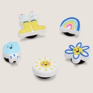 Crocs Fresh Prep Outside Doodle 5 Pack Jibbitz Charms Shoes_Crocs