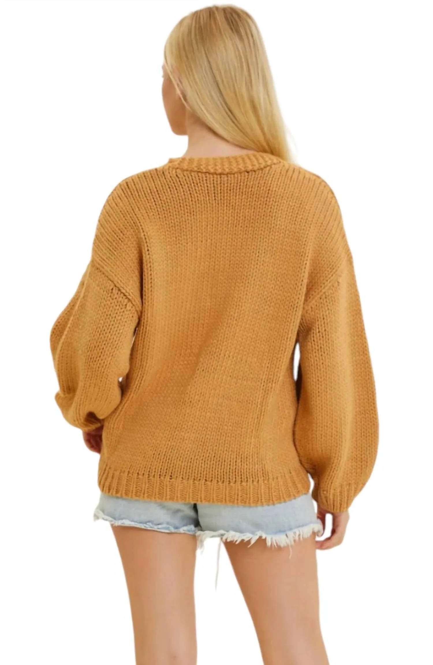 Daisy Cardigan In Brown