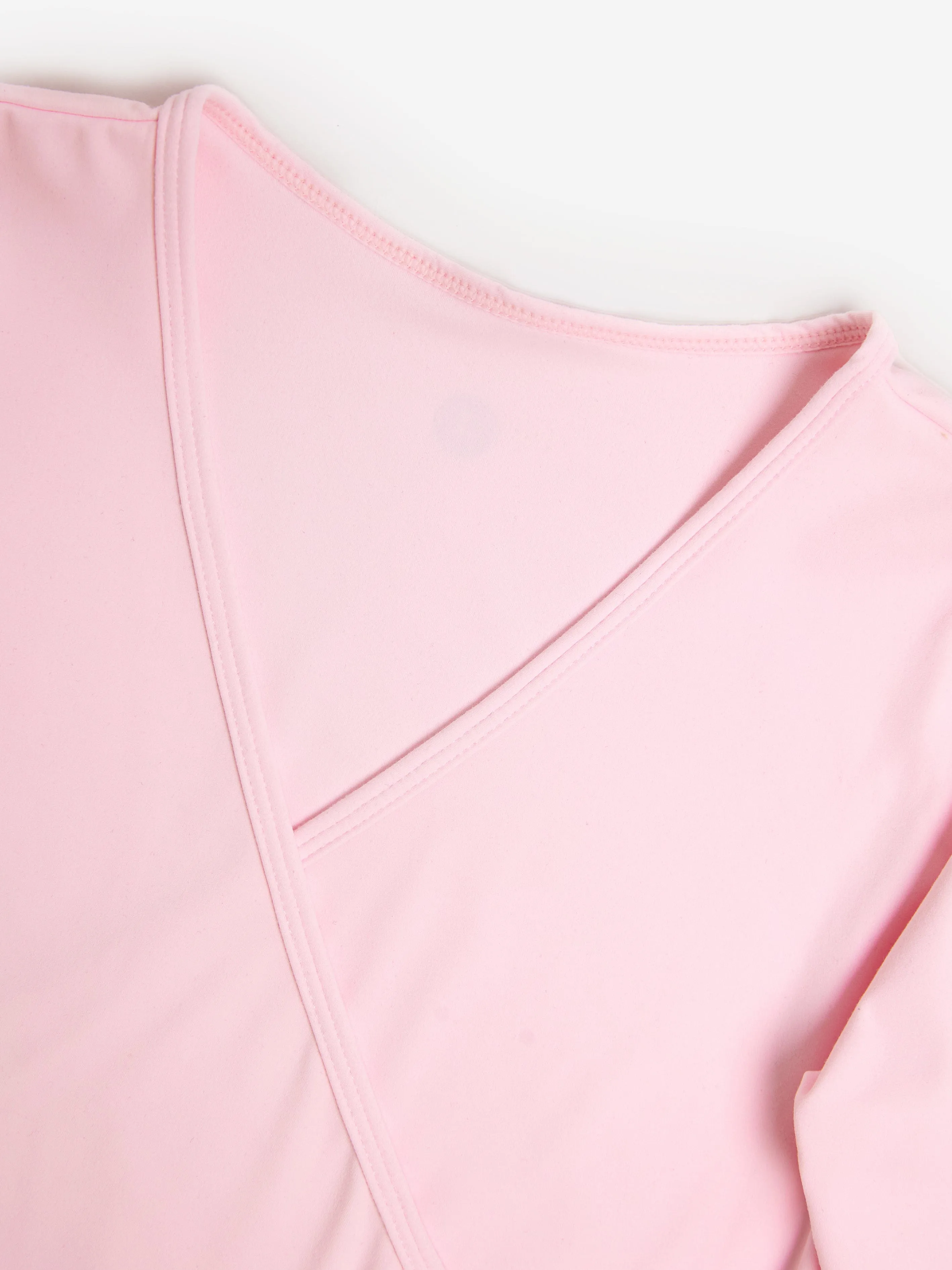 Danskin Girls Rhythm Wrap Top in Pink