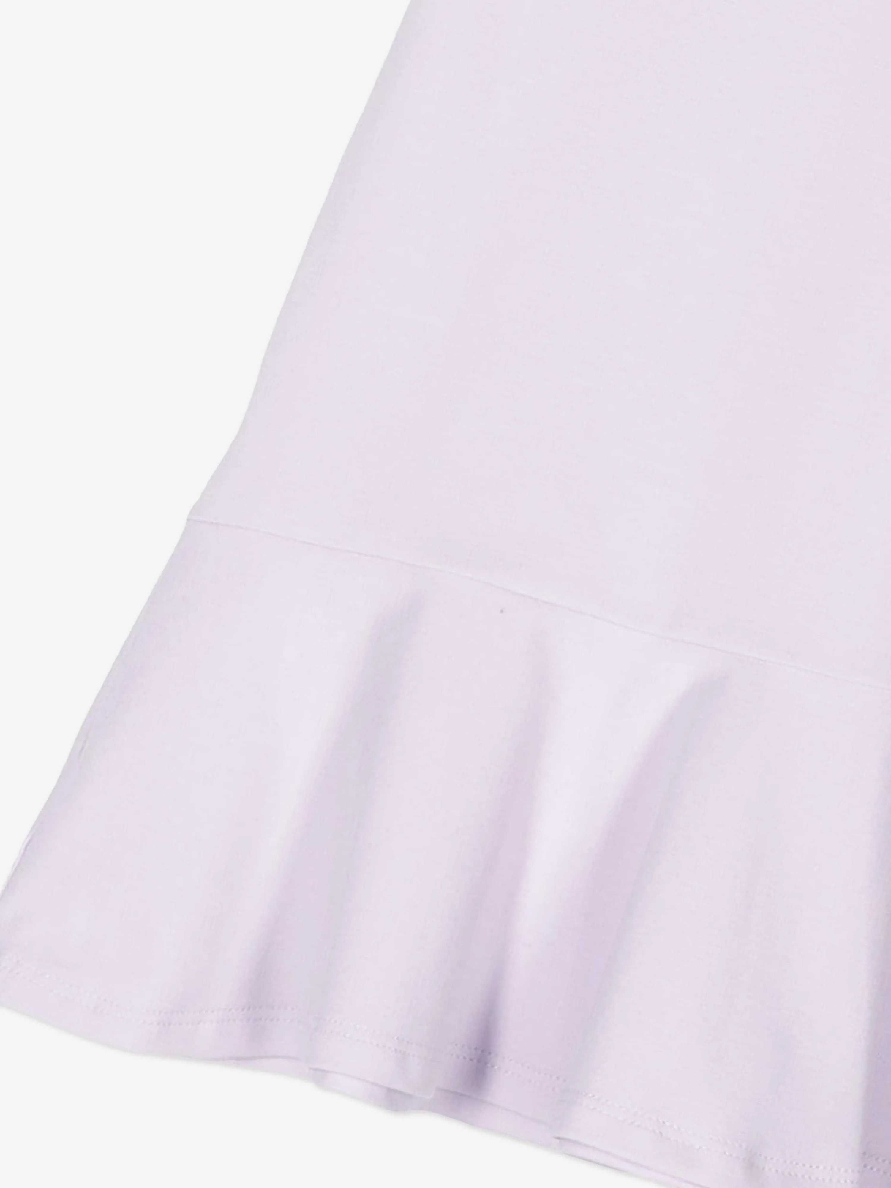 Dolce & Gabbana Girls Logo Jersey Dress in Purple