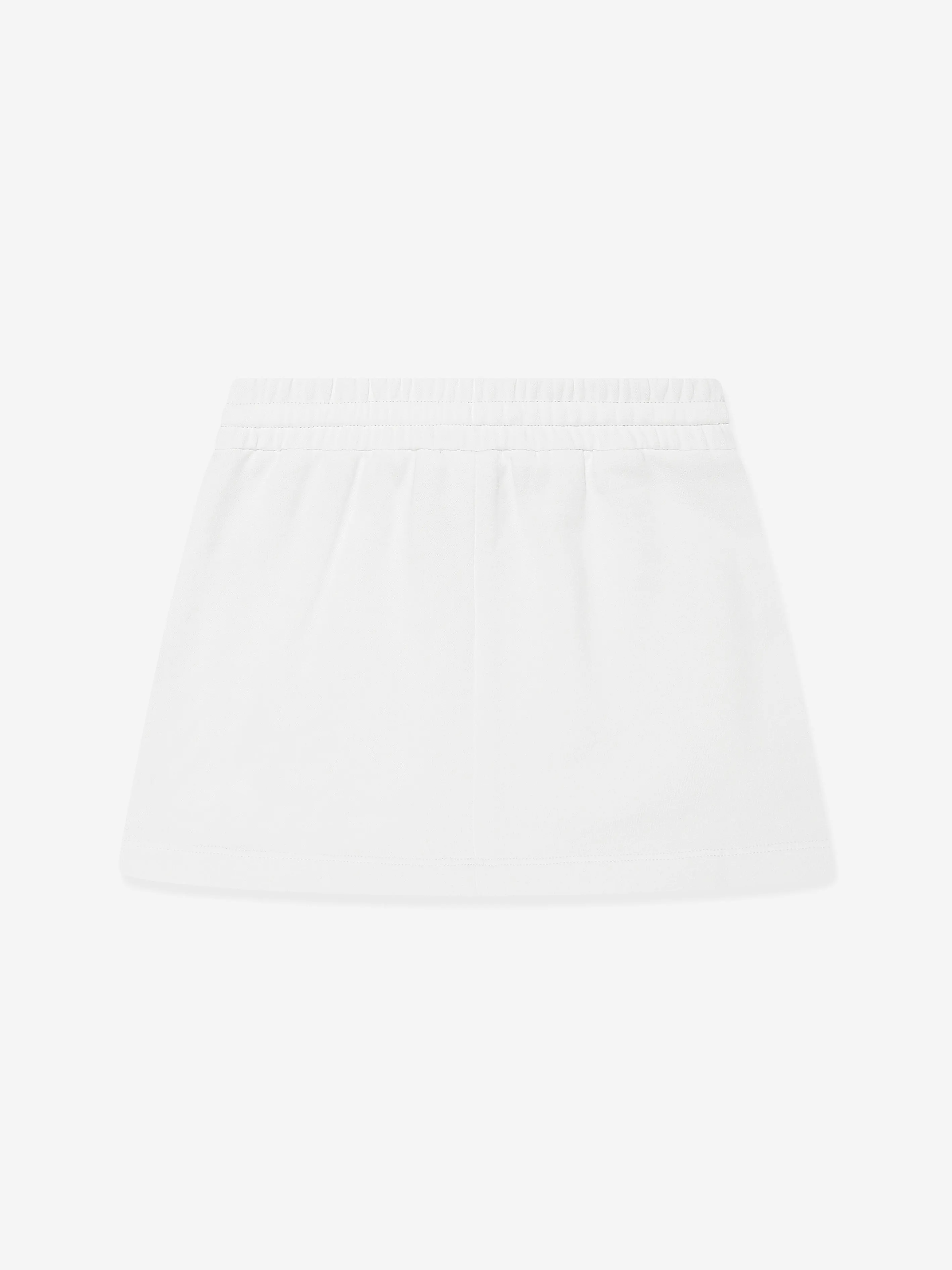 Dolce & Gabbana Girls Logo Skirt in White