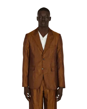 Dot Jacket Brown