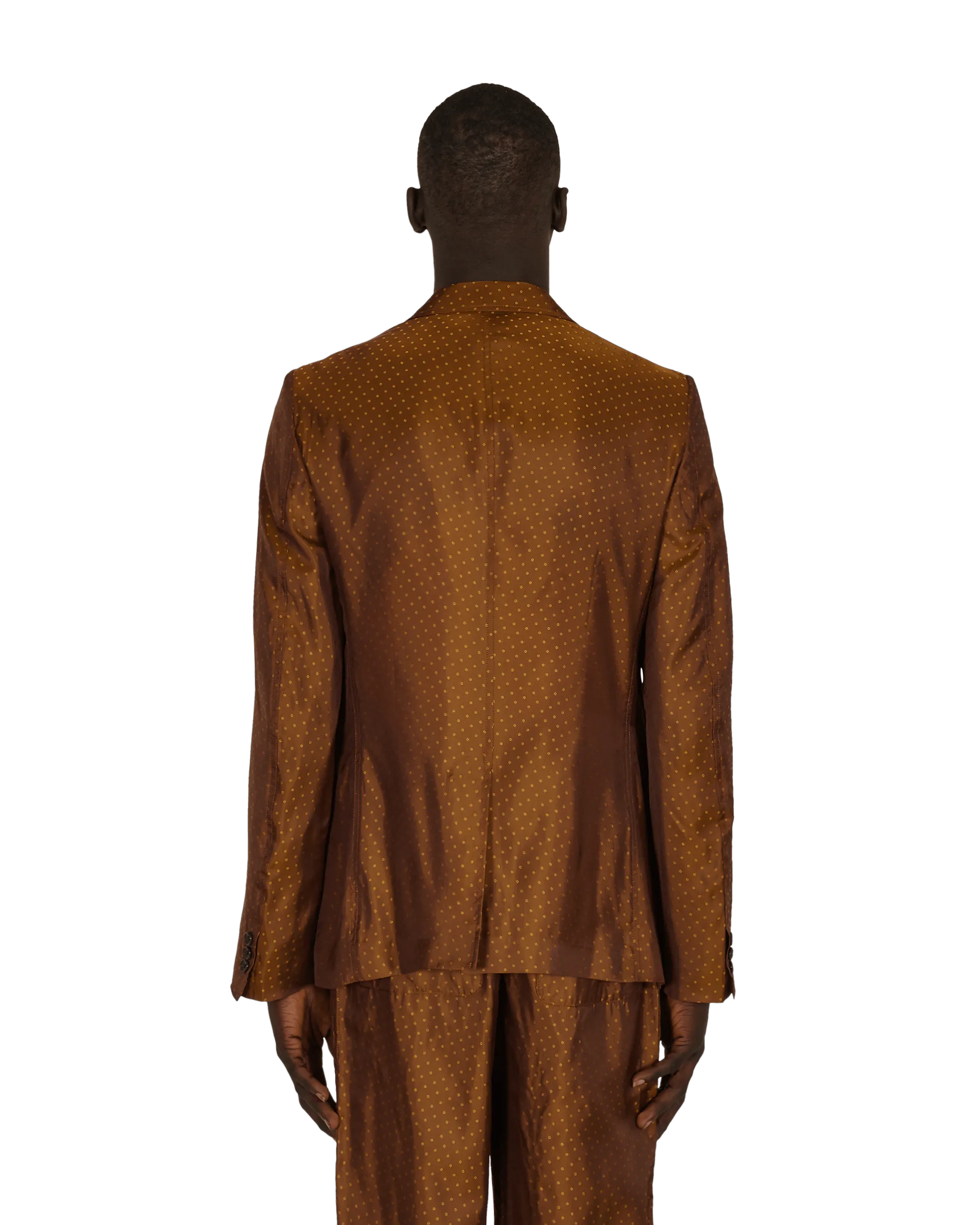 Dot Jacket Brown