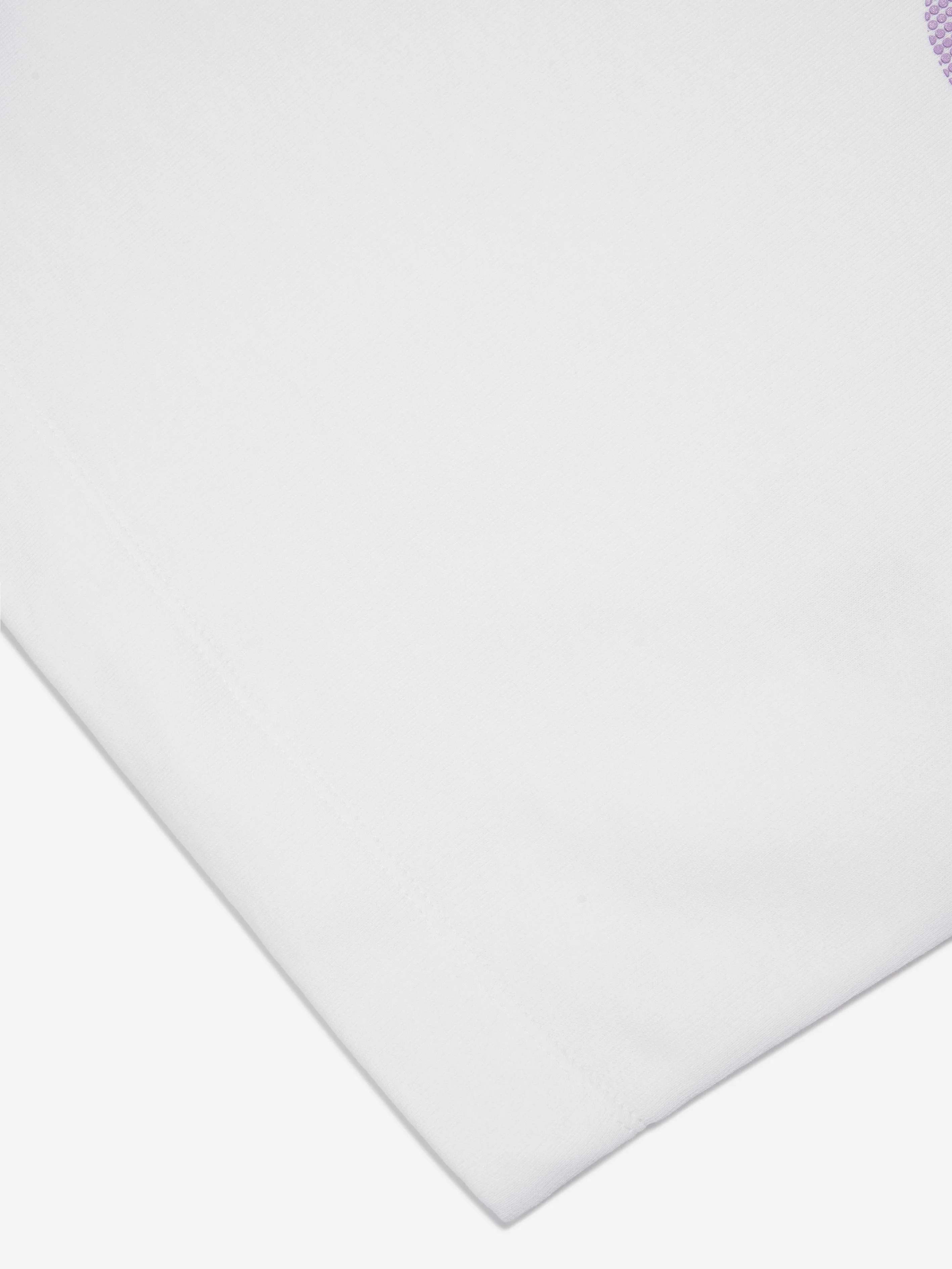 Emporio Armani Girls Sleeveless Logo Dress In White