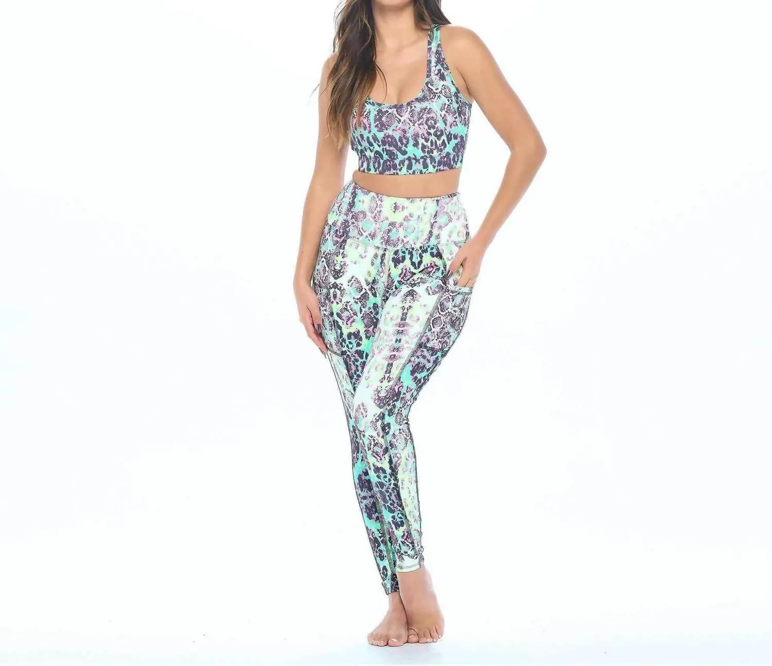 Flow Legging With Pockets In Animaze