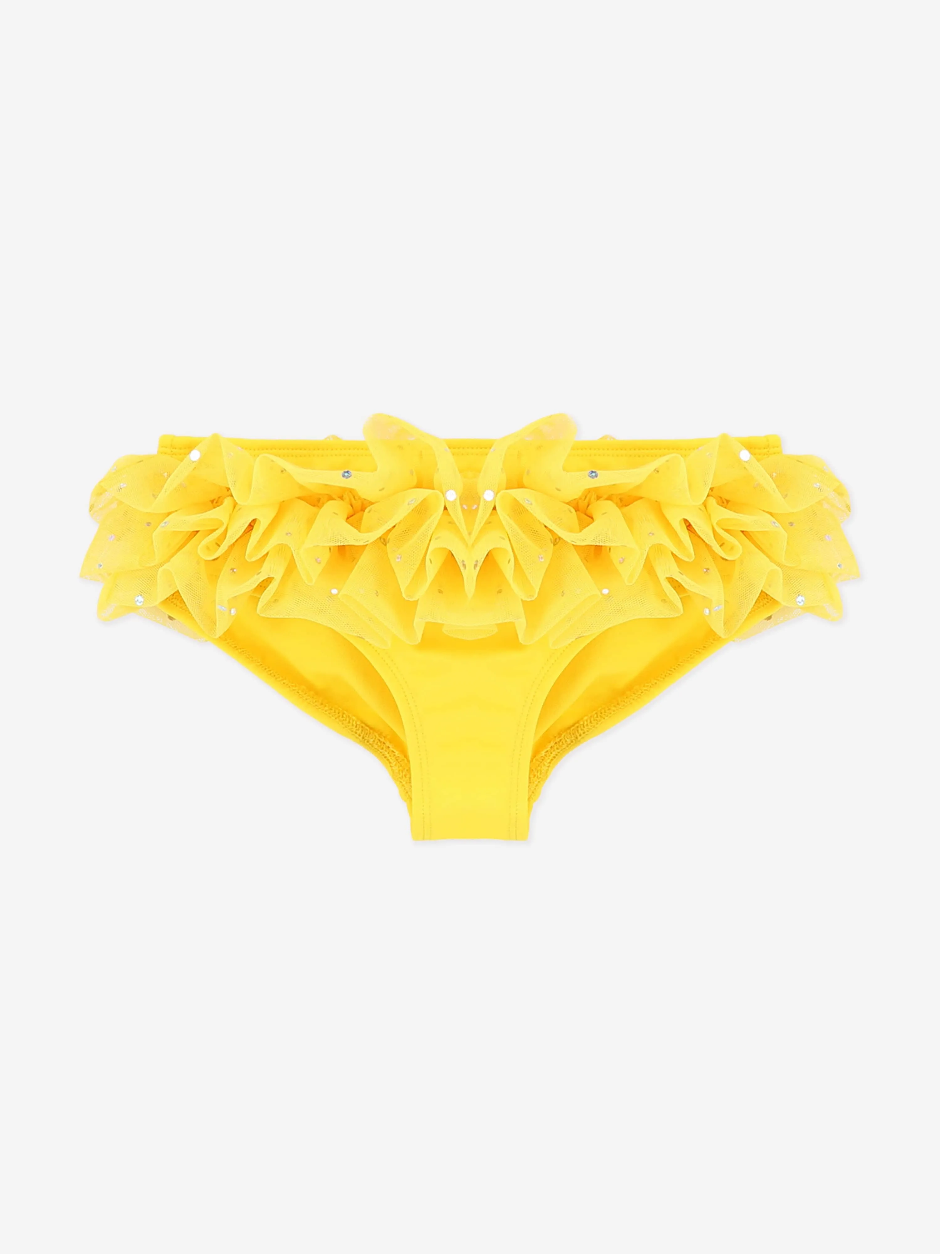 Girls Alissia Sparkle Bikini in Yellow