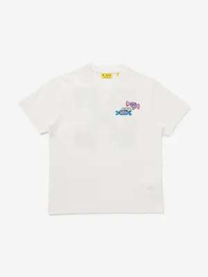 Girls Arrow Lollipop T-Shirt in White