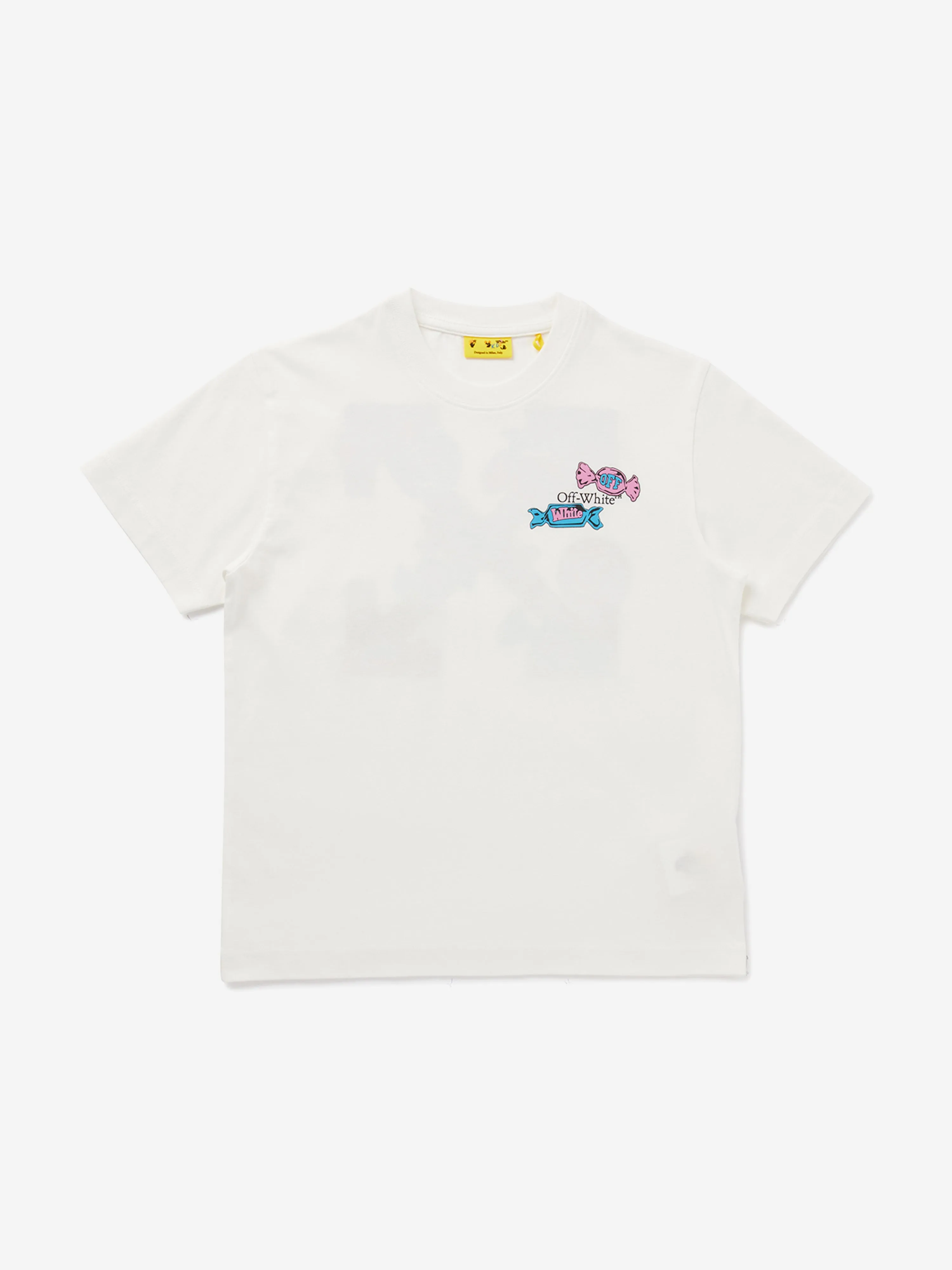 Girls Arrow Lollipop T-Shirt in White