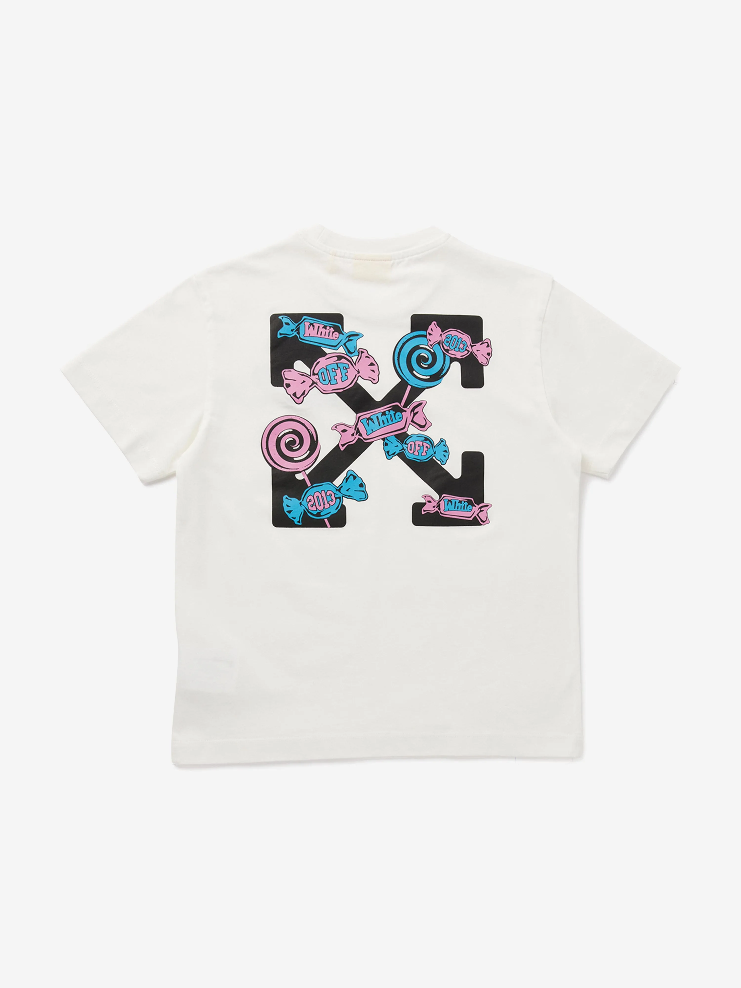 Girls Arrow Lollipop T-Shirt in White