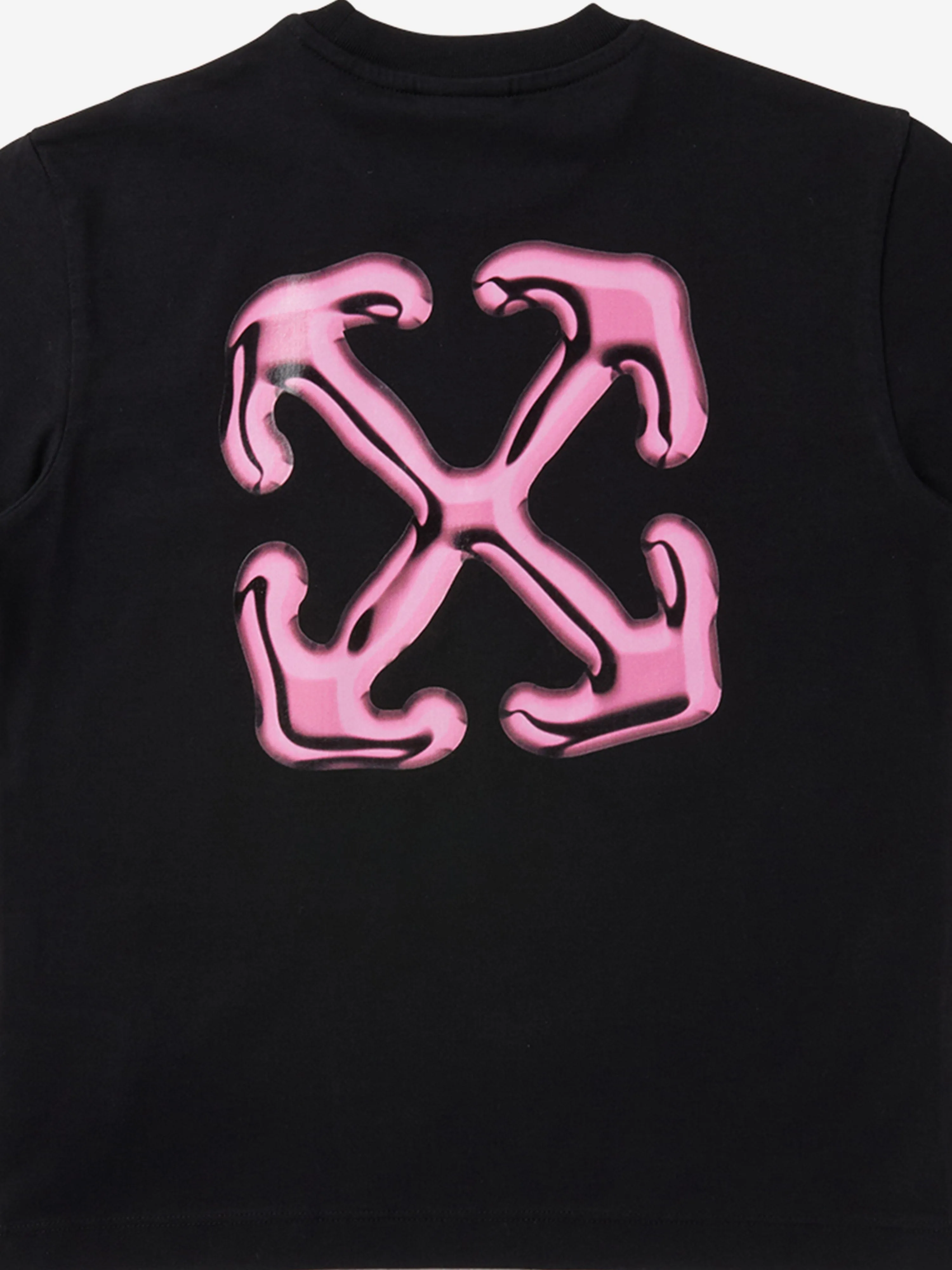 Girls Balloon Arrow T-Shirt in Black