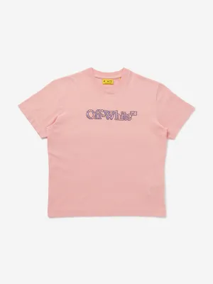 Girls Big Bookish T-Shirt in Pink