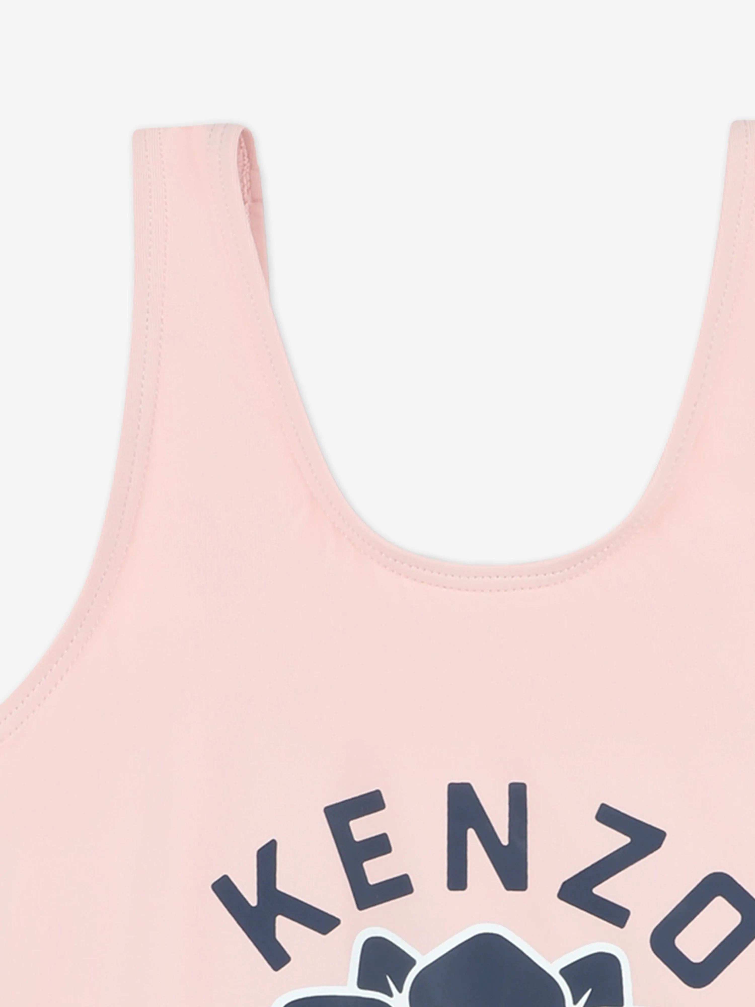 Girls Boke Flower Swimsuit in Pink