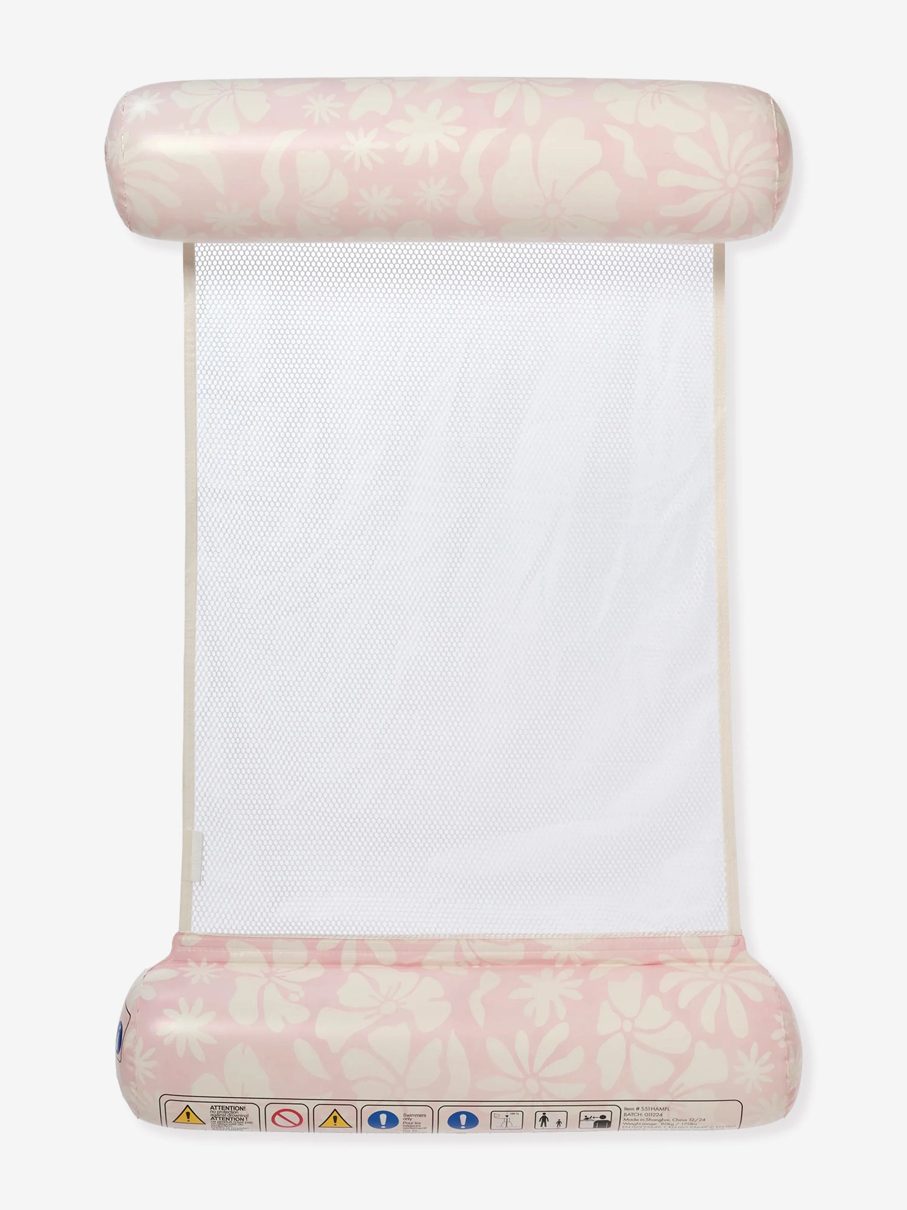 Girls Bolster Hammock Stole My Heart Floral in Pink (114cm)