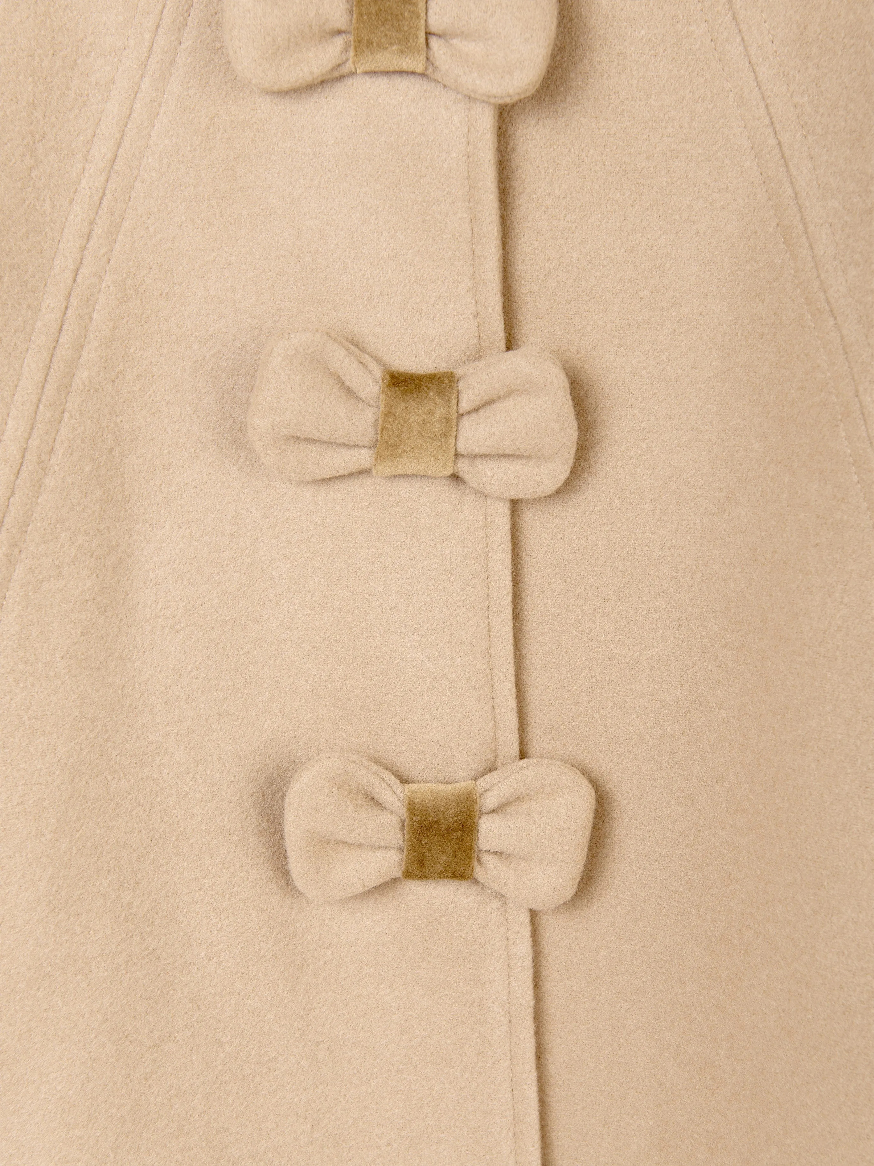 Girls Cape in Beige