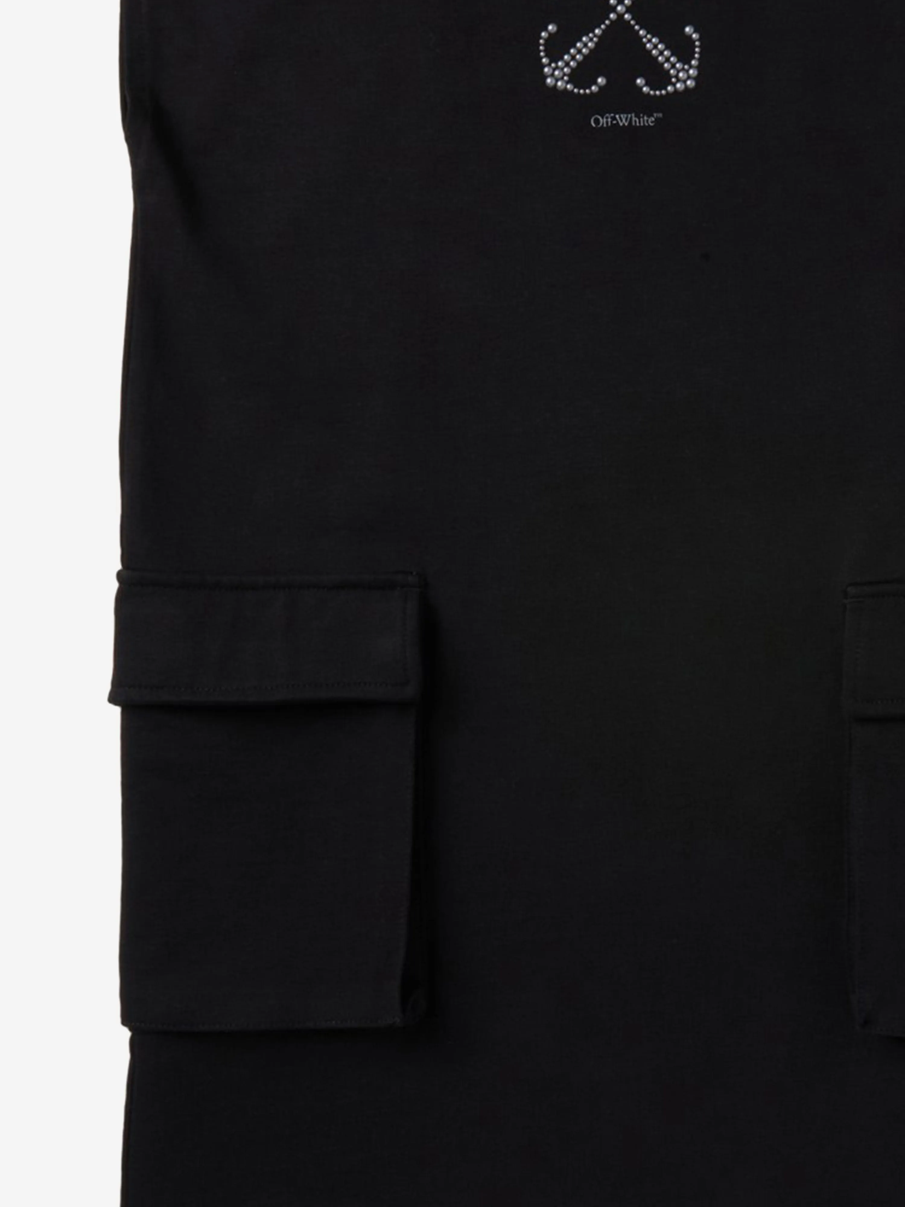 Girls Cargo Dress in Black