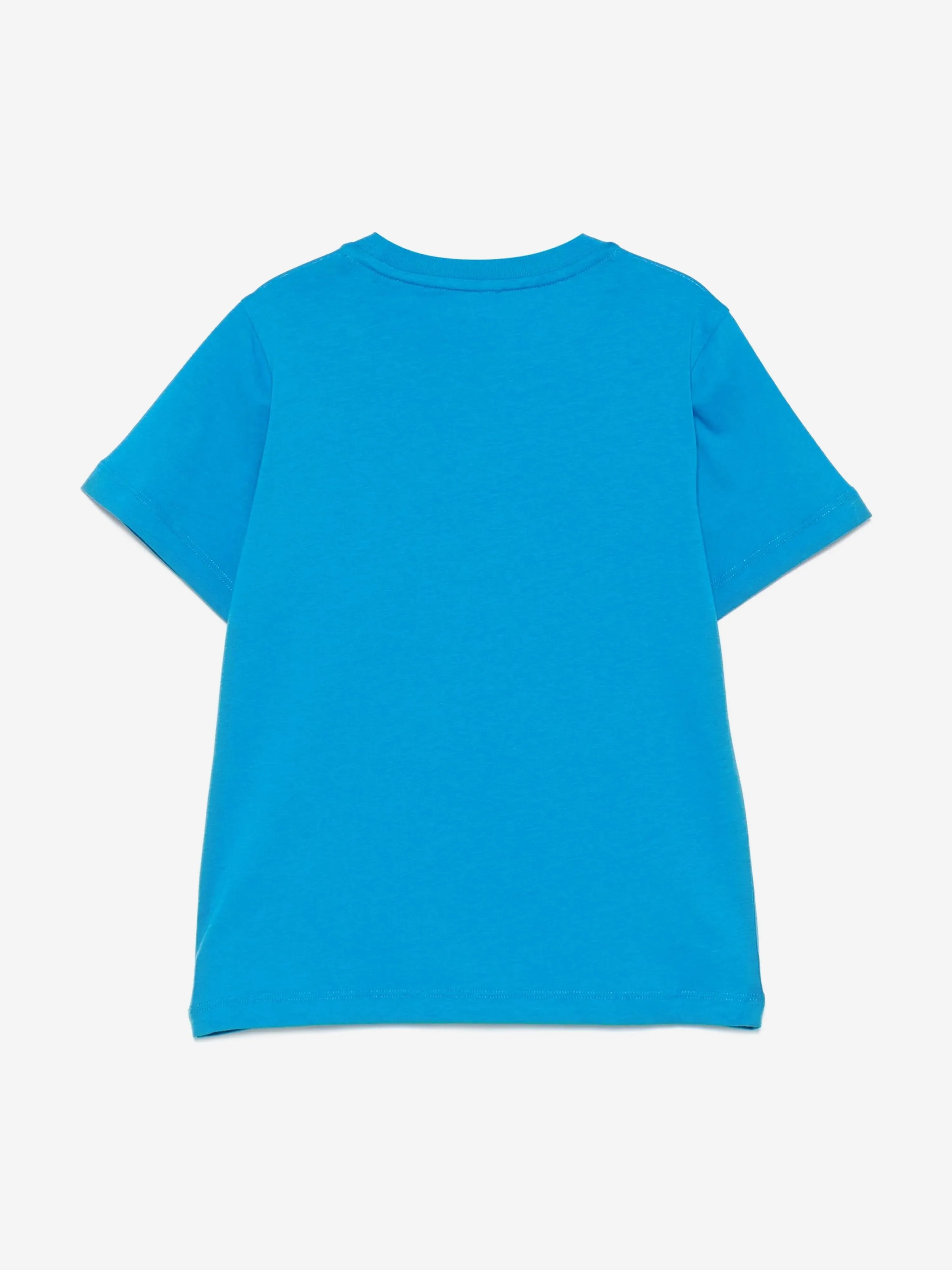 Girls Cat Logo T-Shirt in Blue
