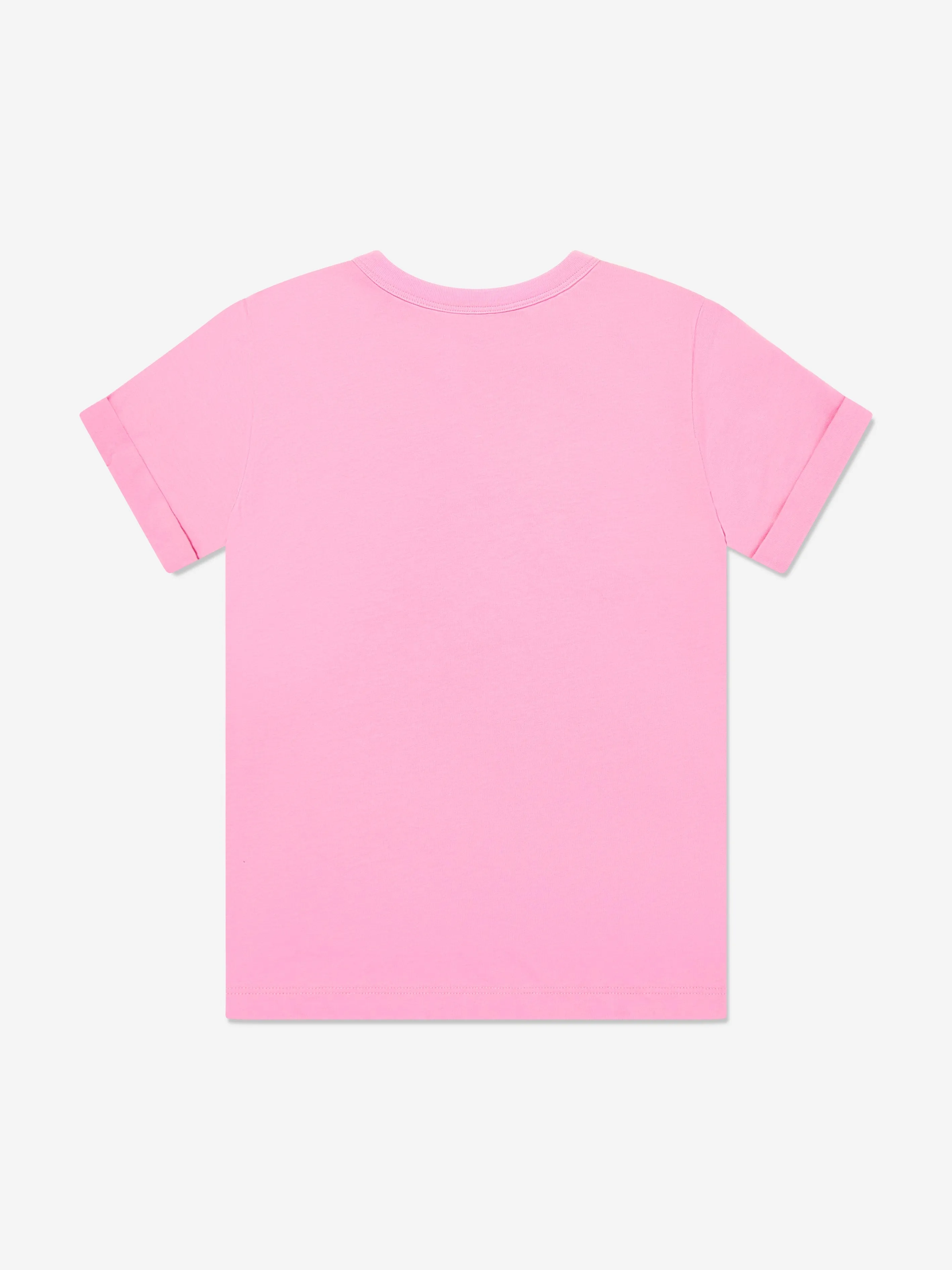 Girls Cherries Print T-Shirt in Pink