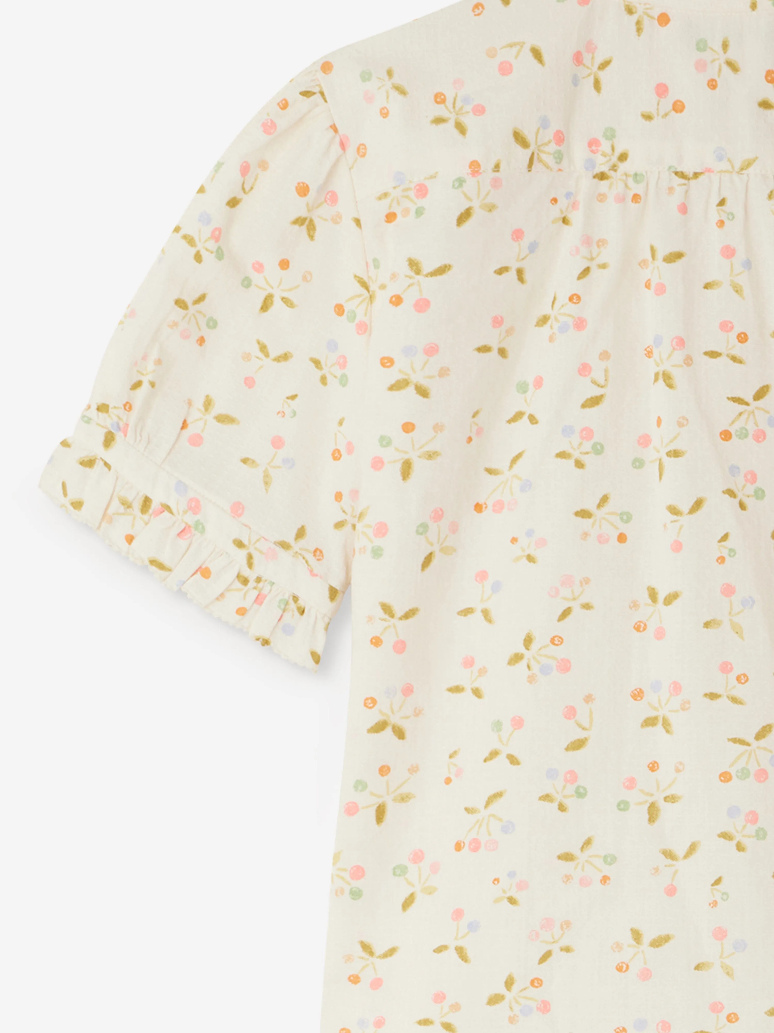 Girls Cindy Blouse in Ivory