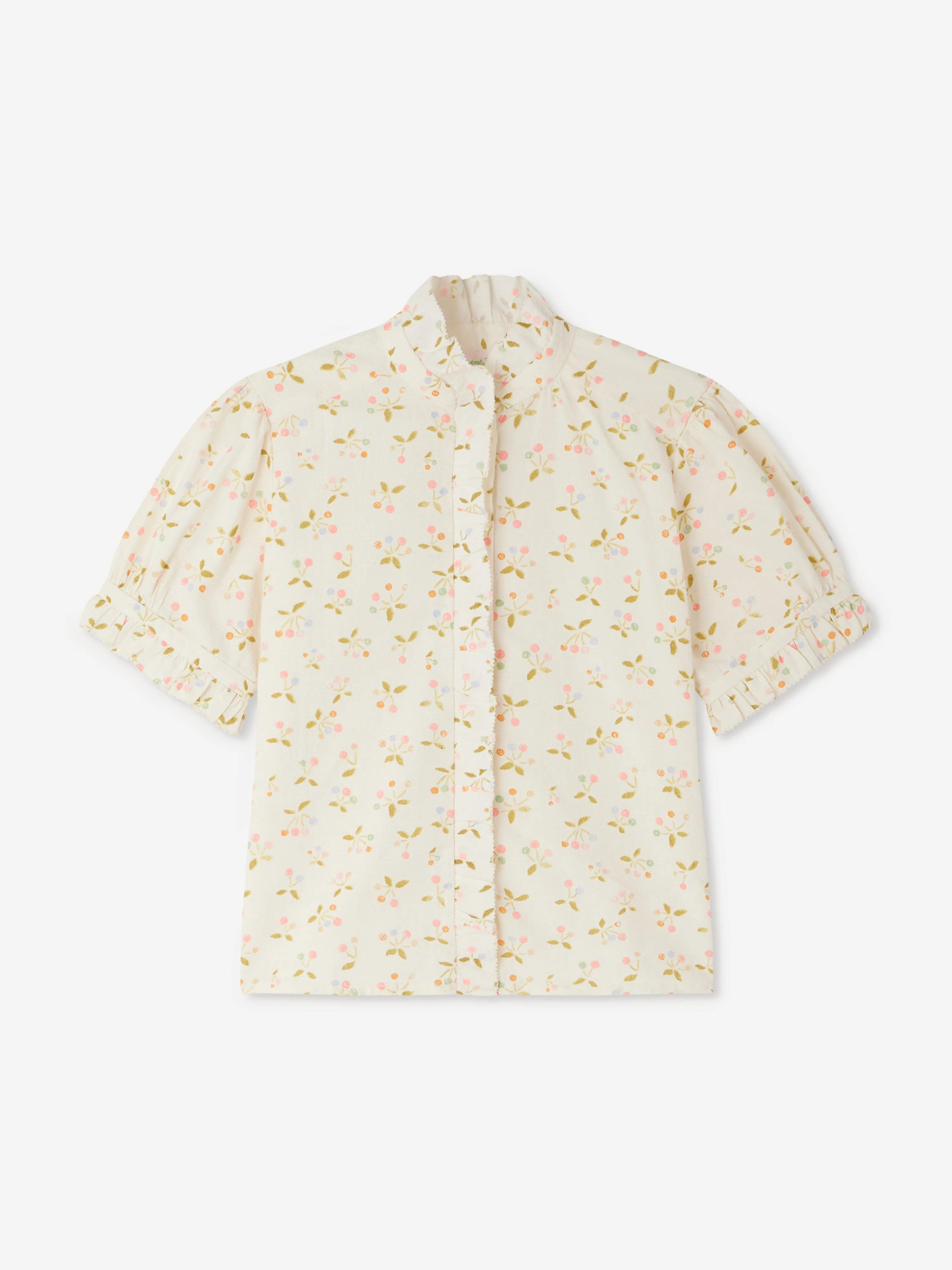 Girls Cindy Blouse in Ivory