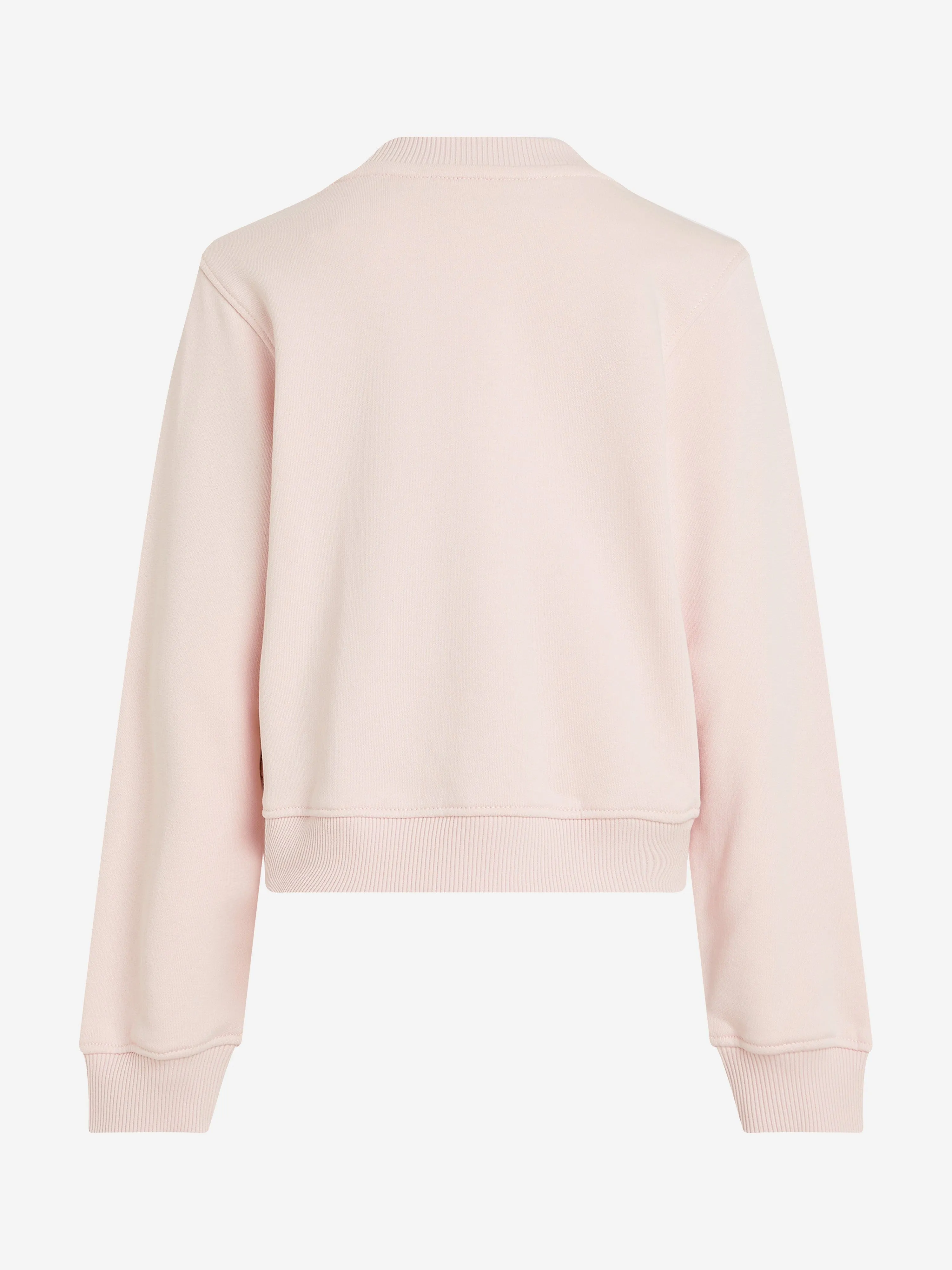Girls CK Logo Sweatshirt in Pink