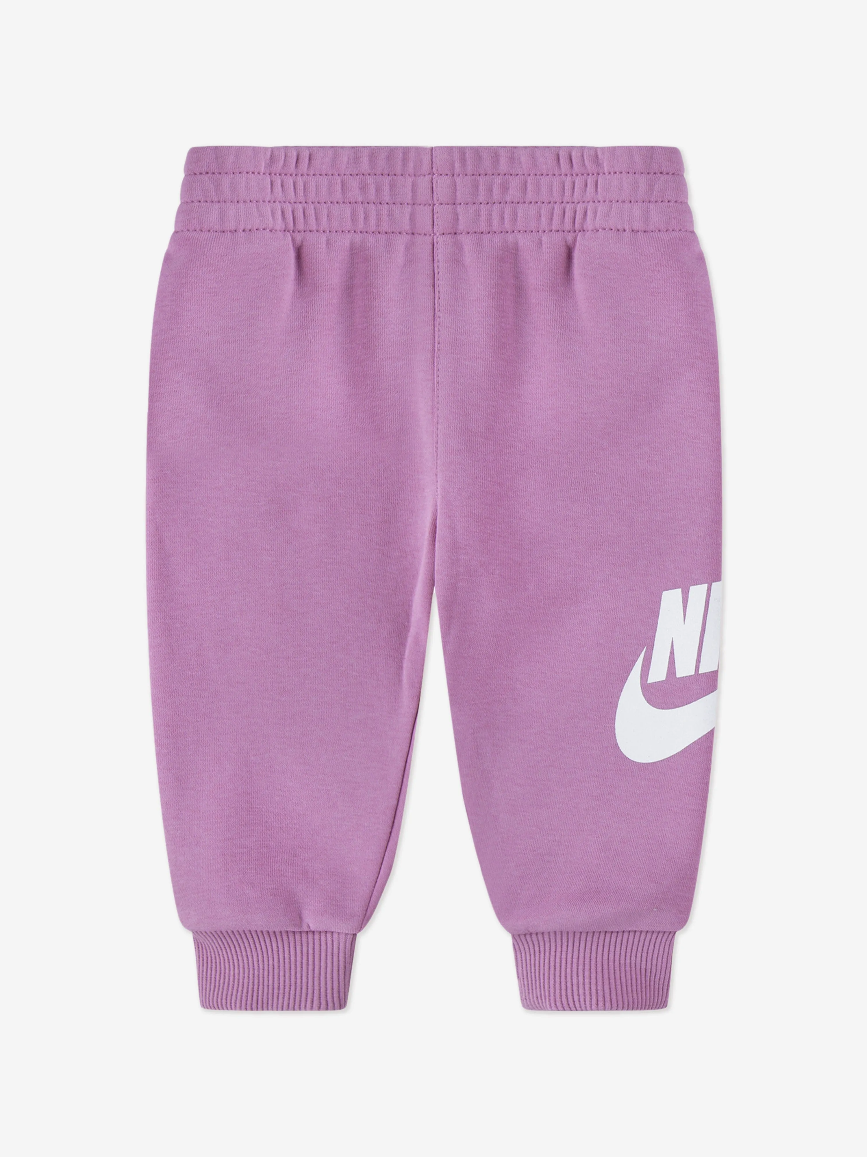 Girls Club Fleece Tracksuit in Pink