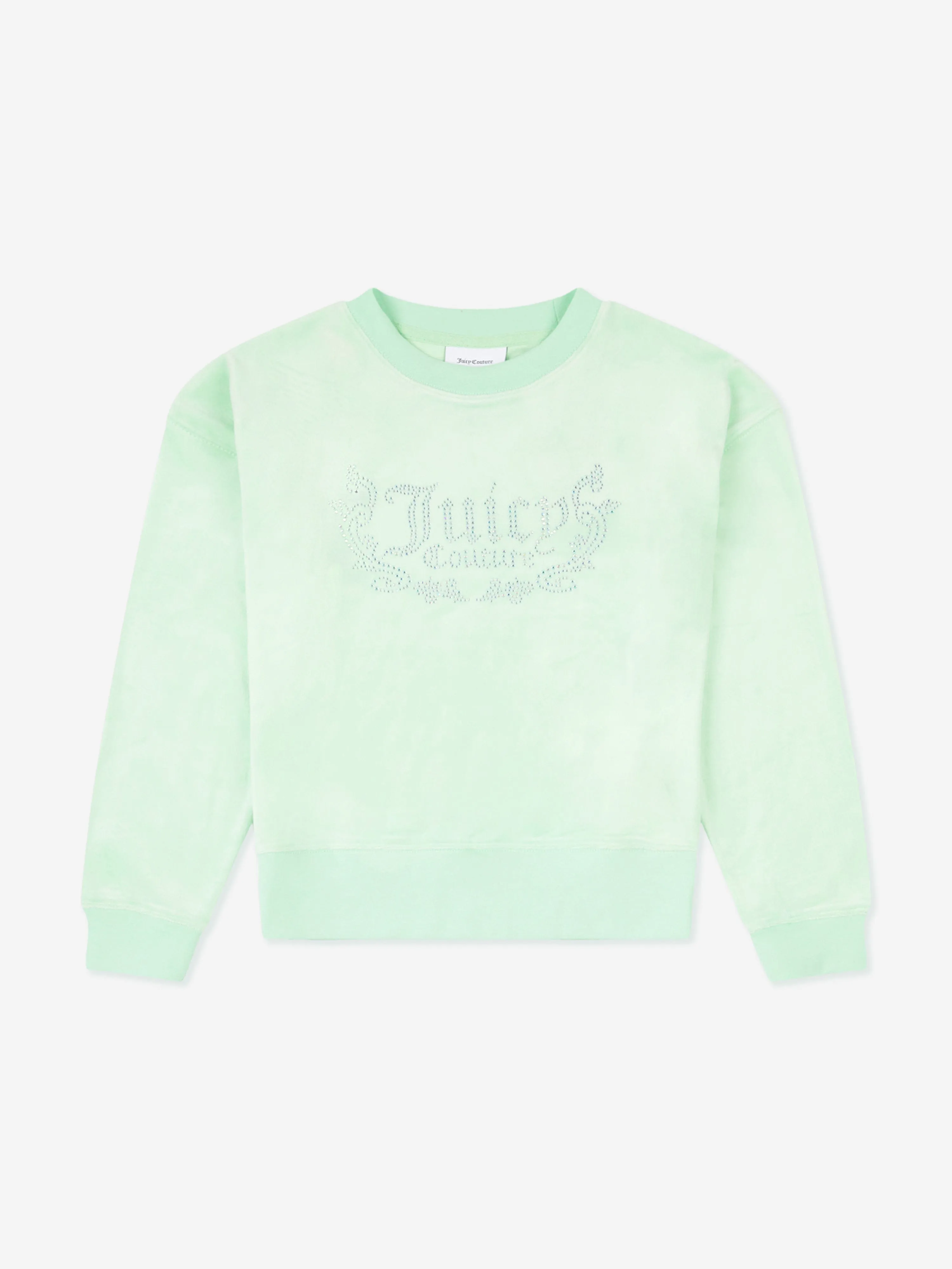 Girls Crew Neck Sweatshirt in Green