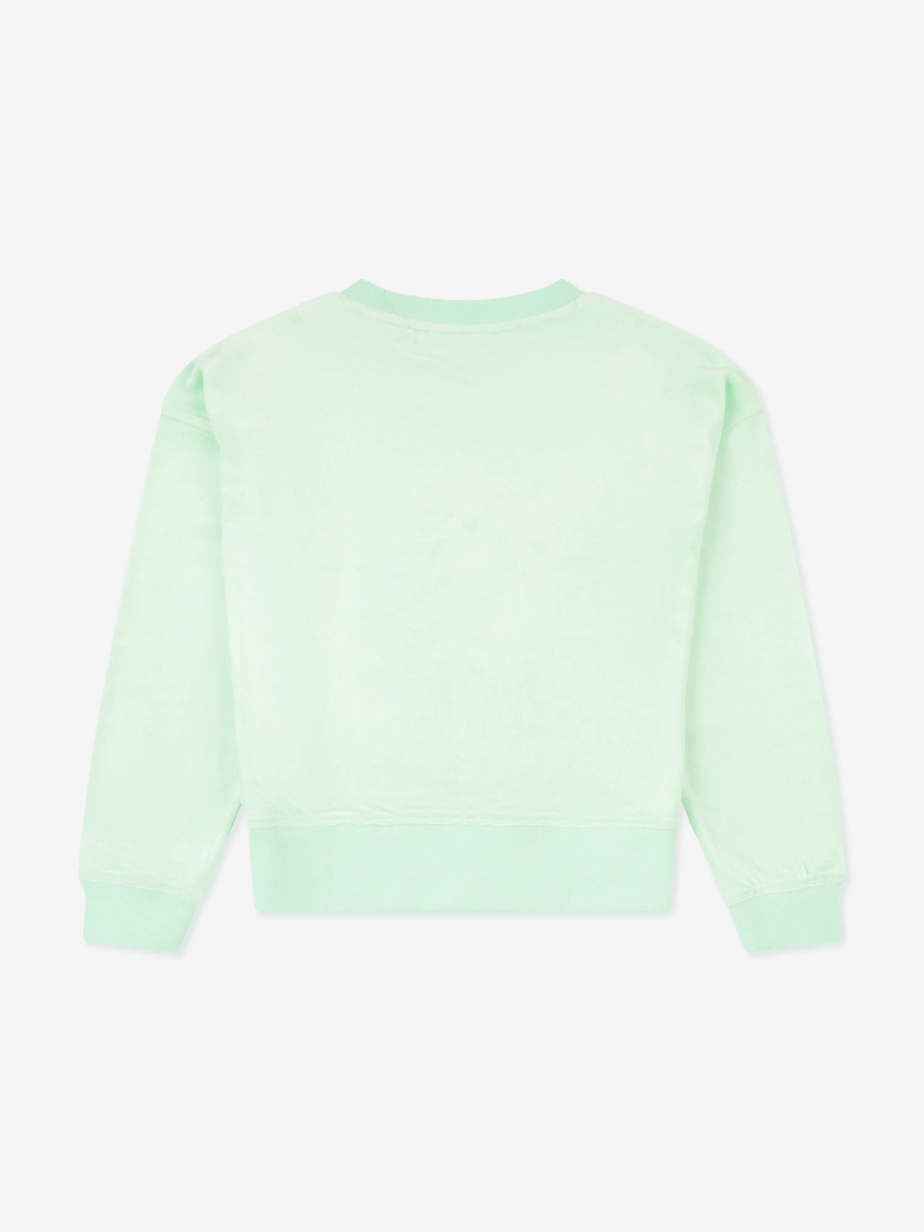 Girls Crew Neck Sweatshirt in Green