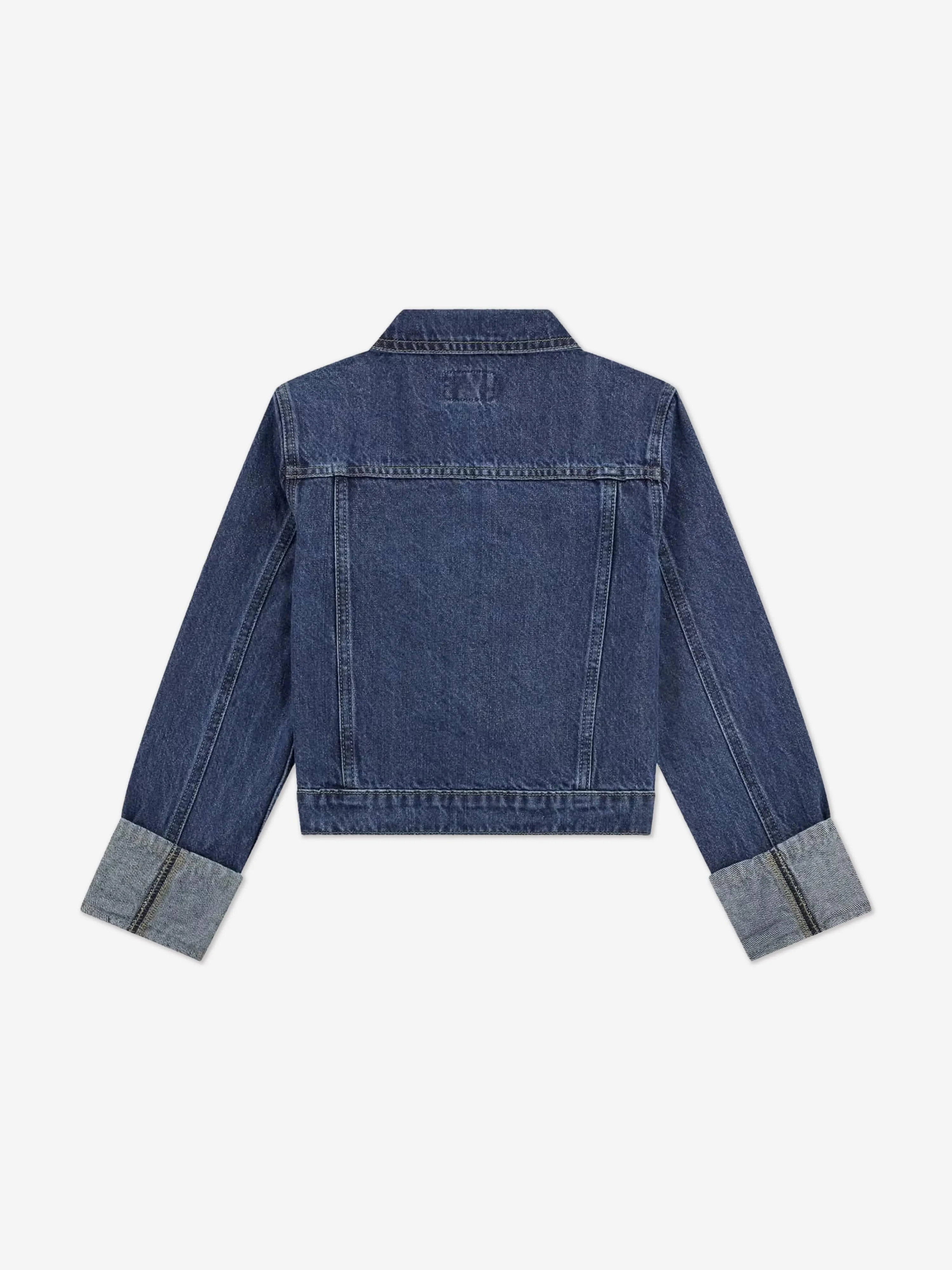 Girls Denim Jacket in Blue