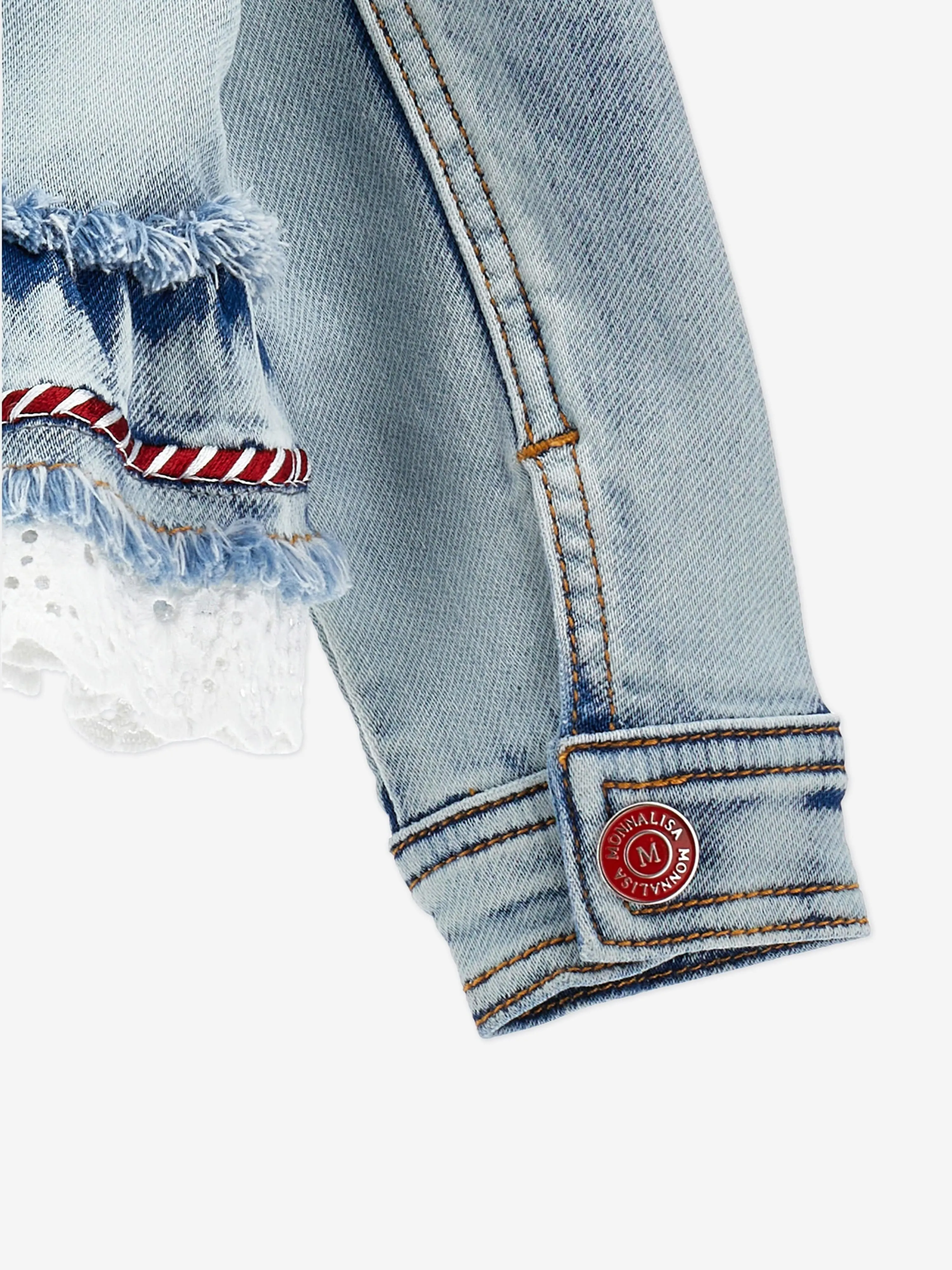 Girls Denim Jacket in Blue