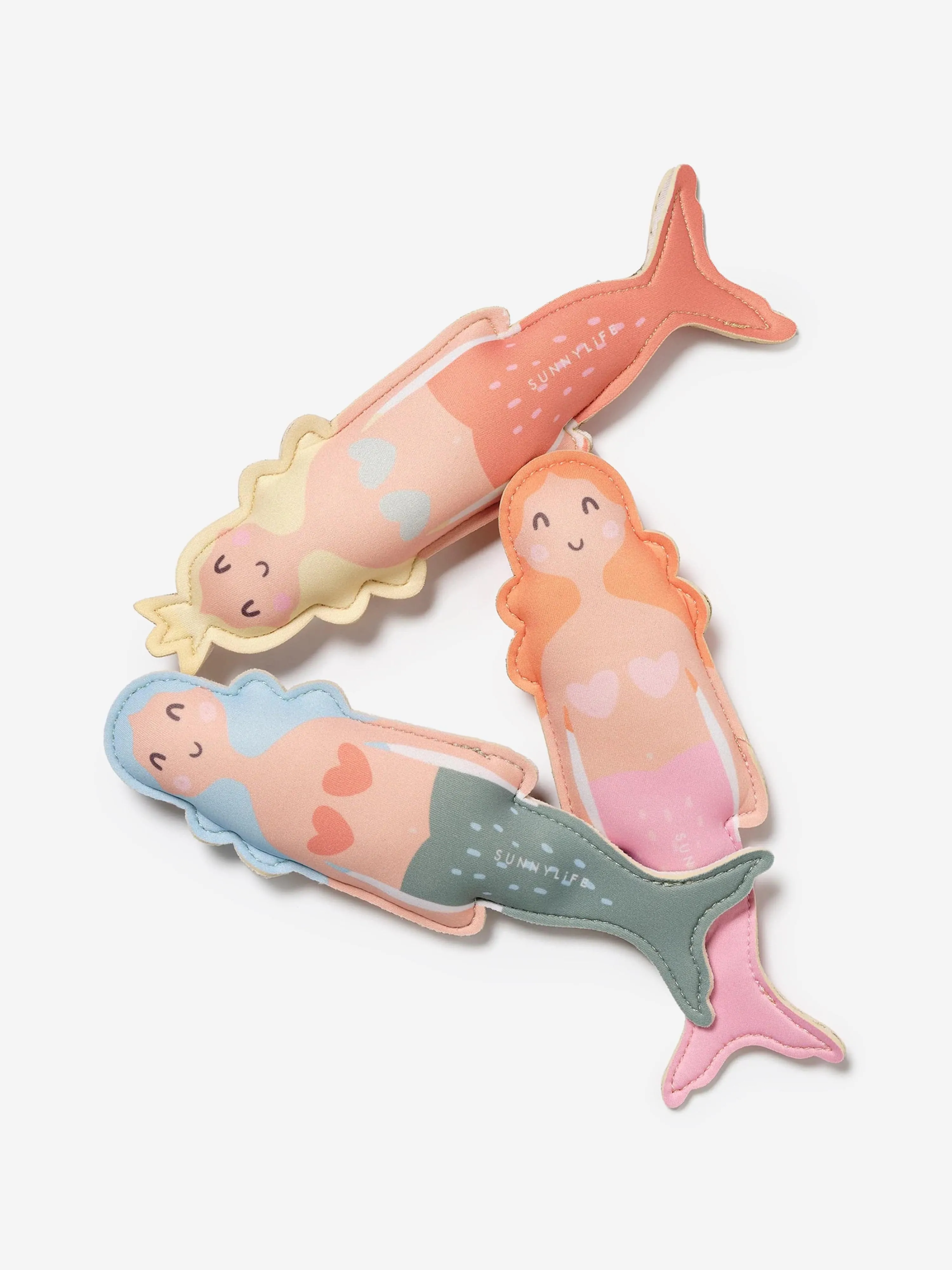 Girls Dive Buddies Melody the Mermaid Set of 3 in Multicolour (21cm)