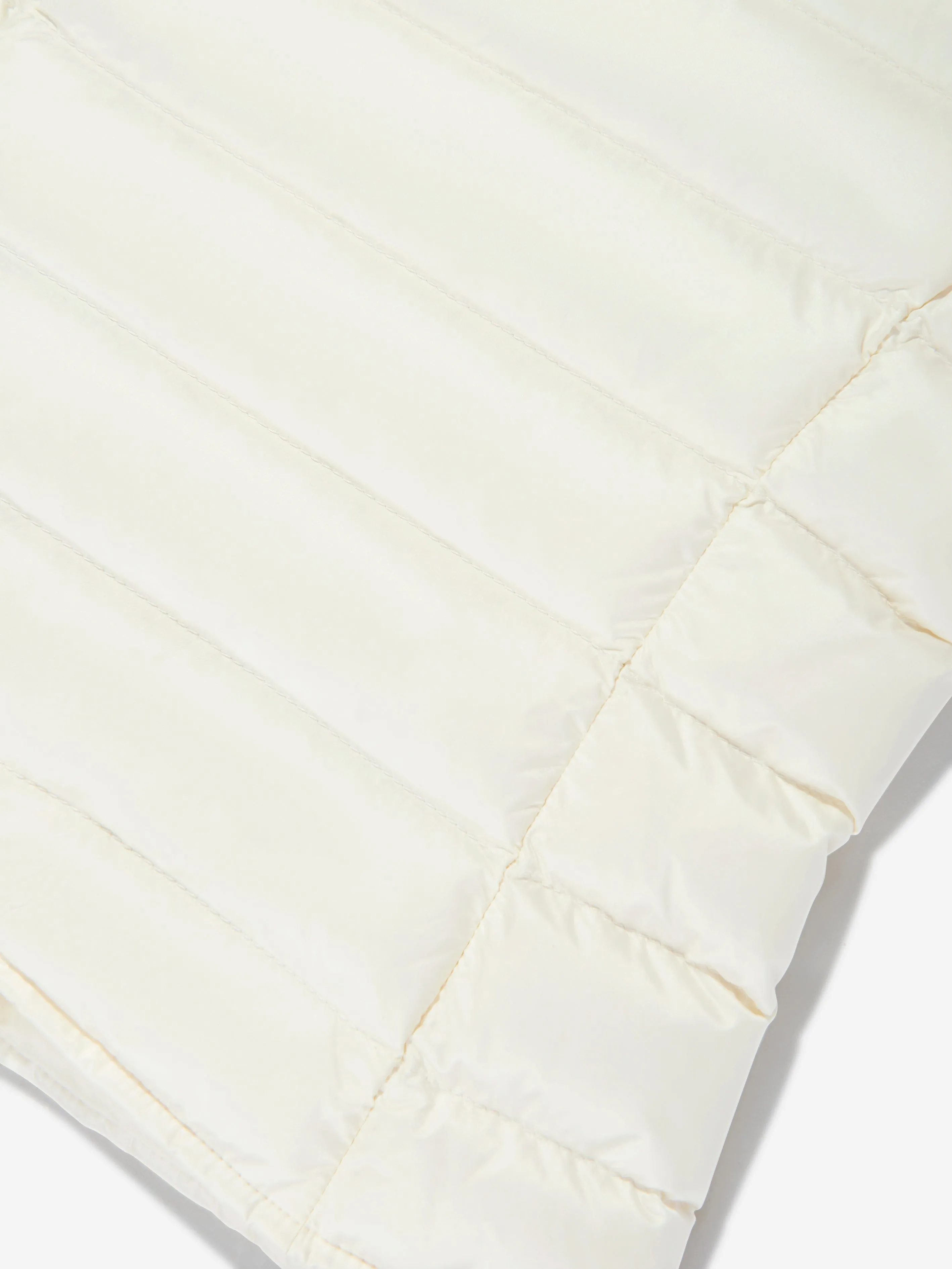 Girls Down Padded Liane Gilet in Ivory
