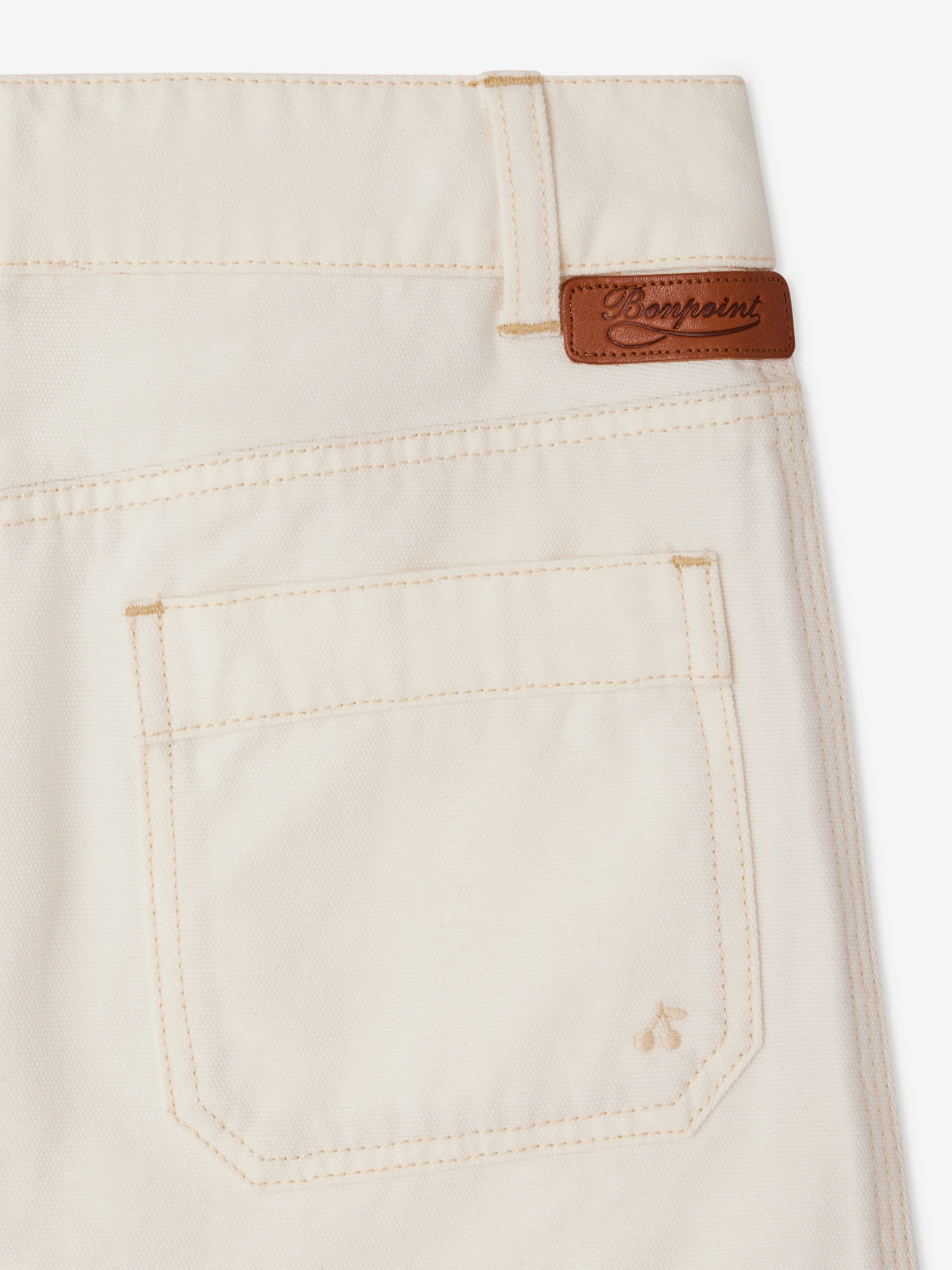 Girls Elise Skirt in Ivory