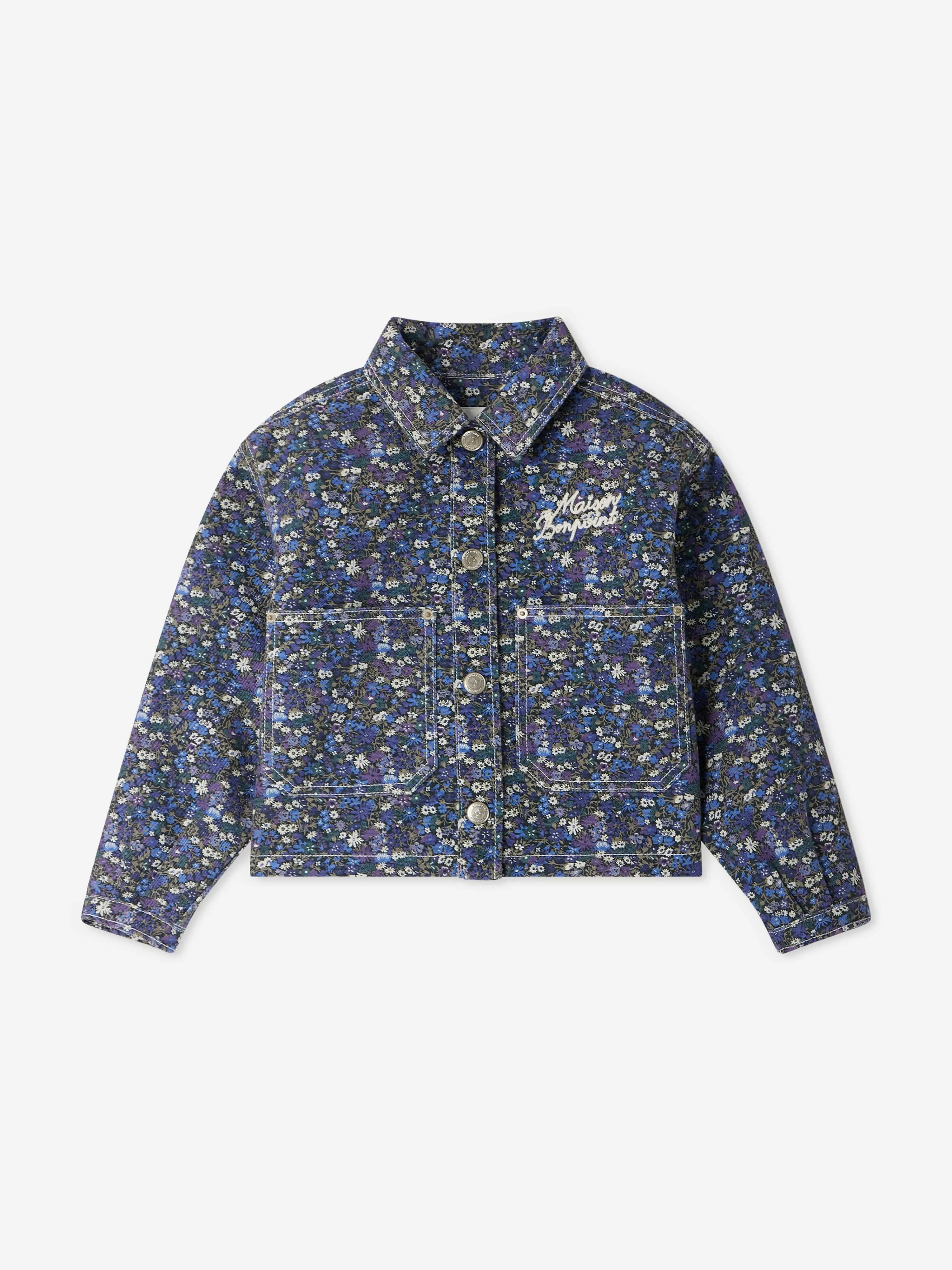 Girls Eliza Jacket in Blue