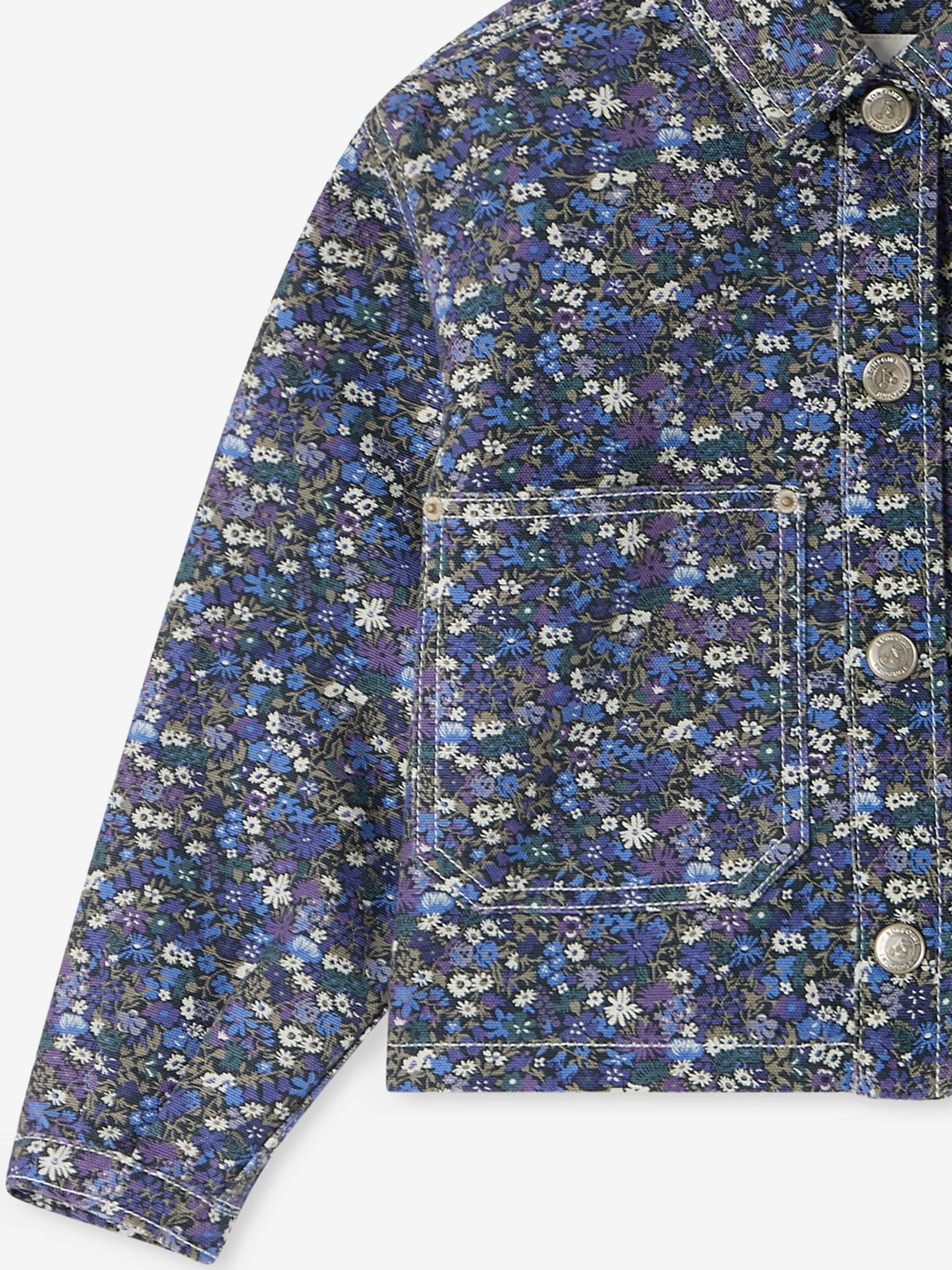 Girls Eliza Jacket in Blue