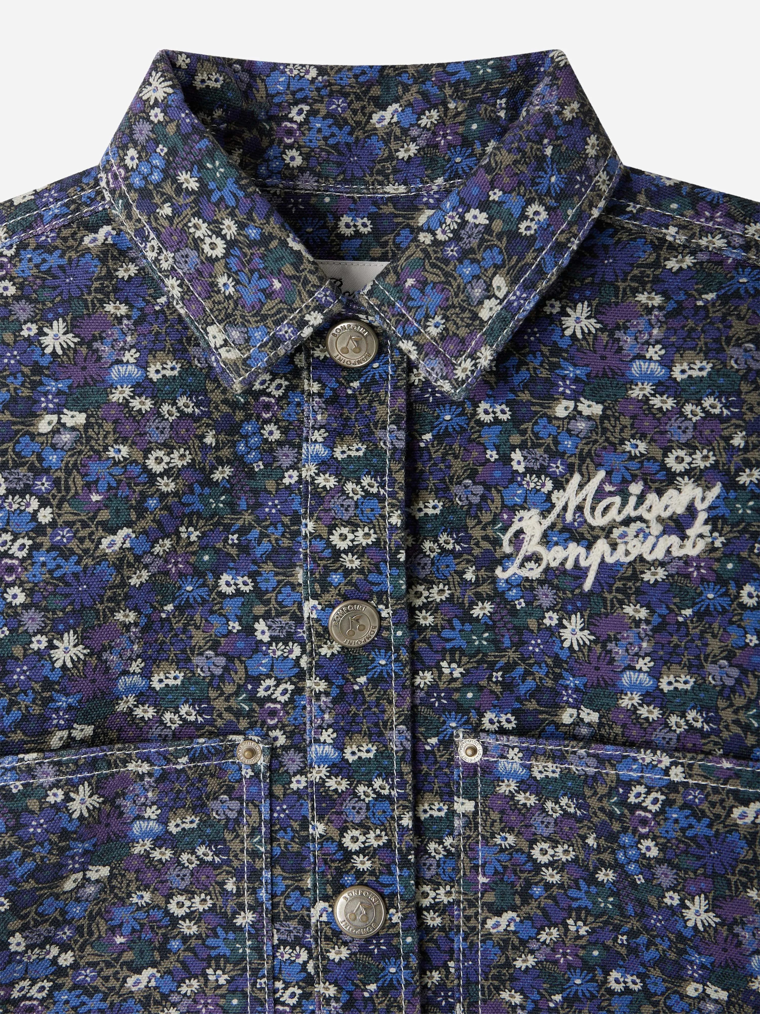 Girls Eliza Jacket in Blue