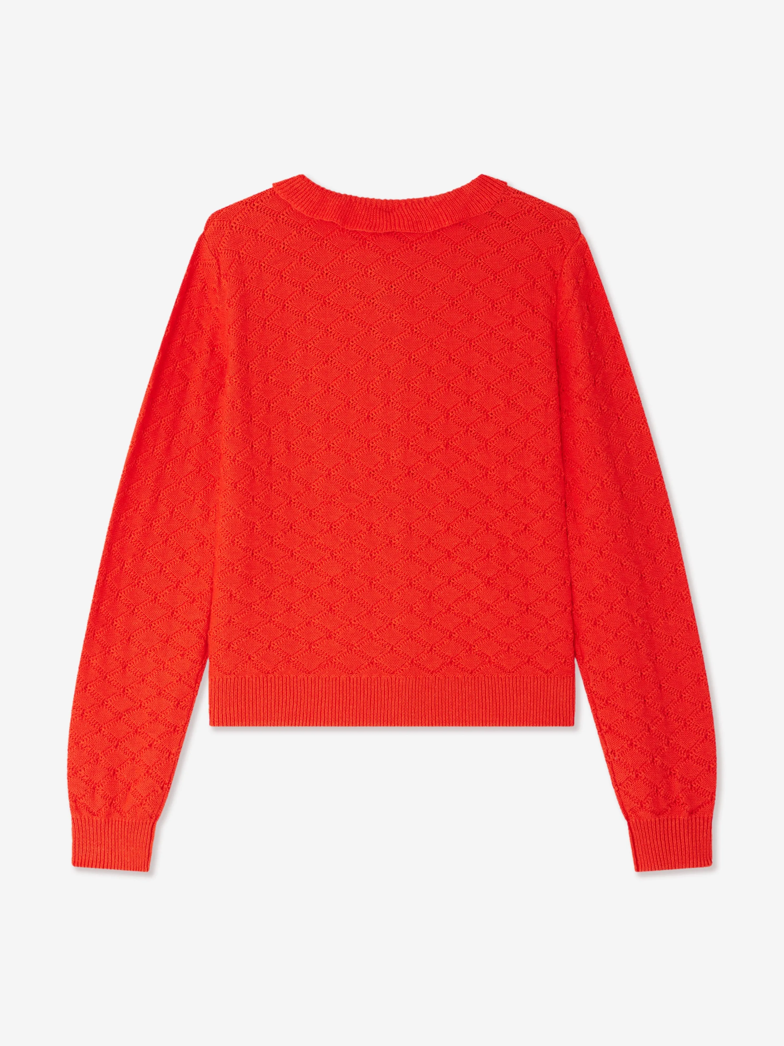 Girls Emy Cardigan in Red