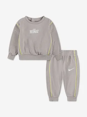 Girls Essential Tracksuit in Grey