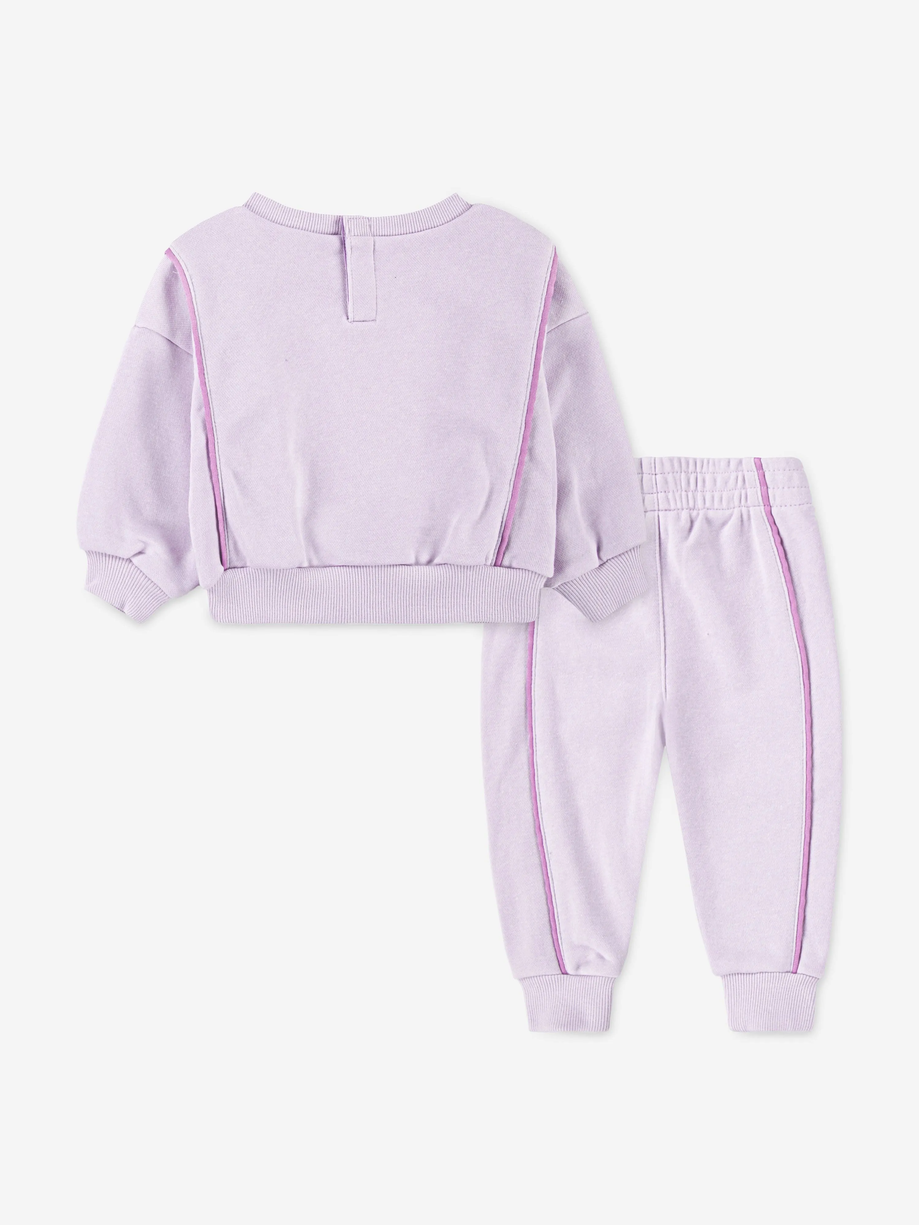 Girls Essential Tracksuit in Purple